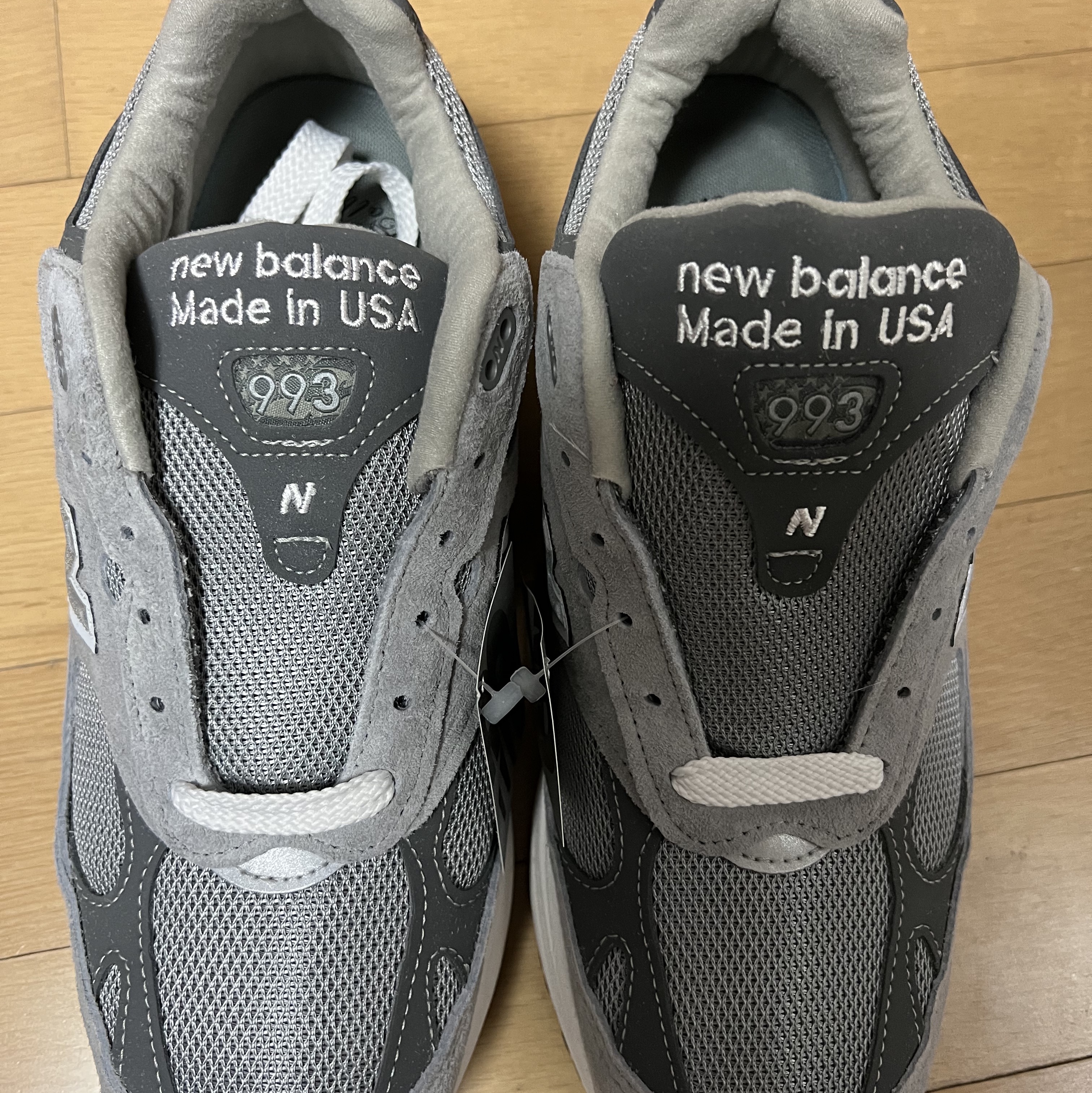 New Balance 993 Made in USA Grey - D Standard 착용 스타일