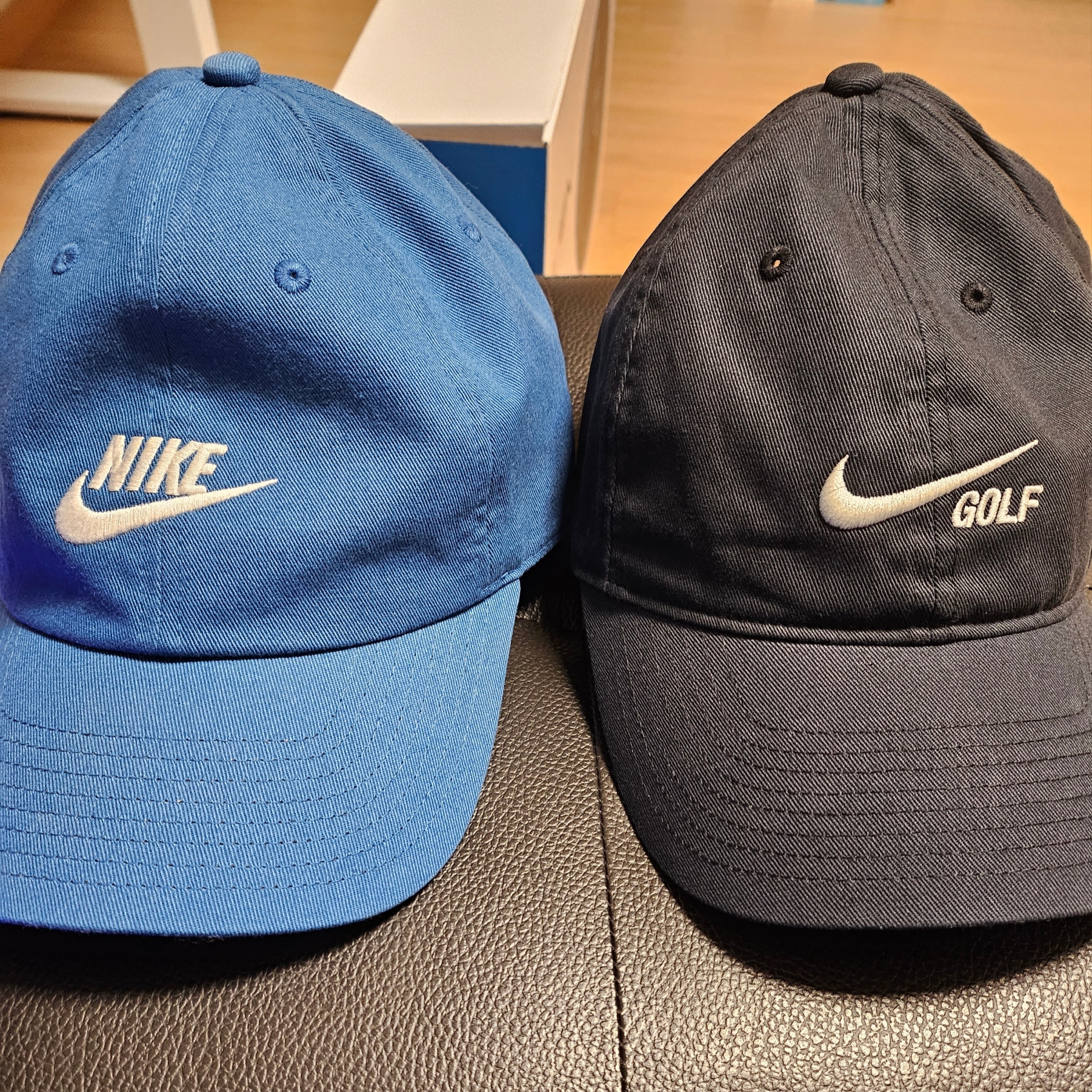 Nike Heritage 86 Washed Golf Cap Black 착용 스타일