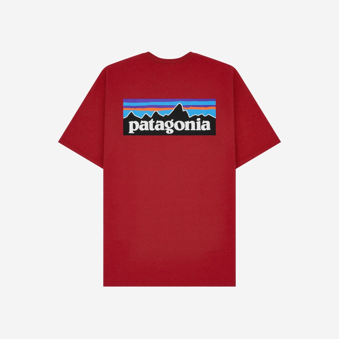 Patagonia P-6 Logo Responsibili-Tee Sumac Red 상세 이미지 1