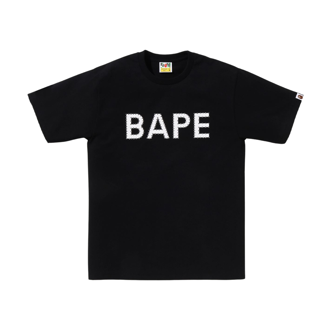 BAPE Crystal Stone Bape Logo T-Shirt Black 상세 이미지 1