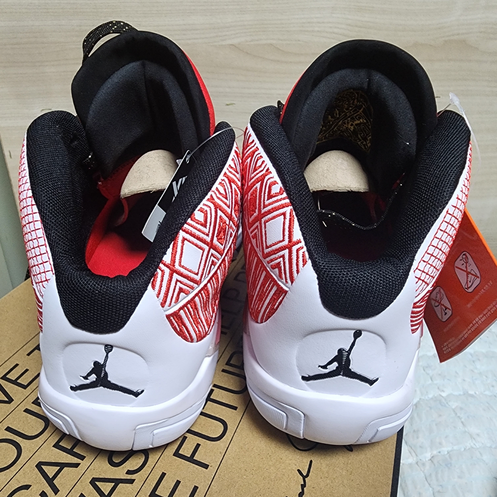Jordan XXXVIII PF University Red 착용 스타일 - 3