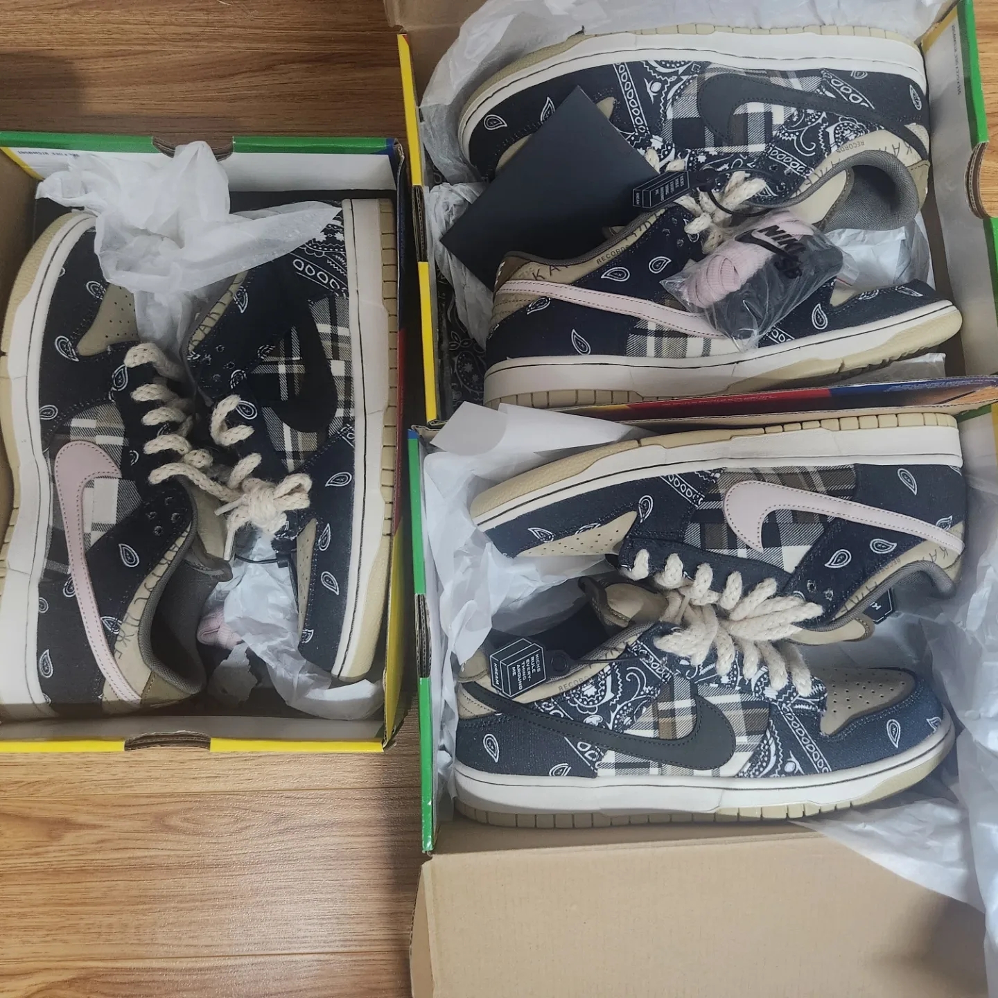 Nike x Travis Scott SB Dunk Low 착용 스타일 - 2