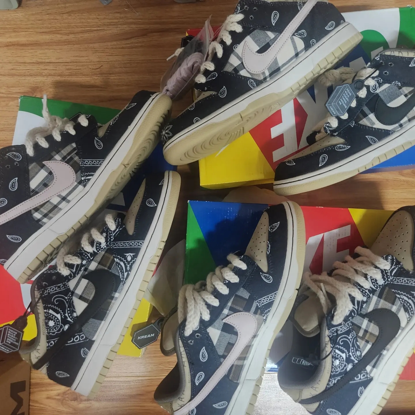 Nike x Travis Scott SB Dunk Low 착용 스타일 - 4