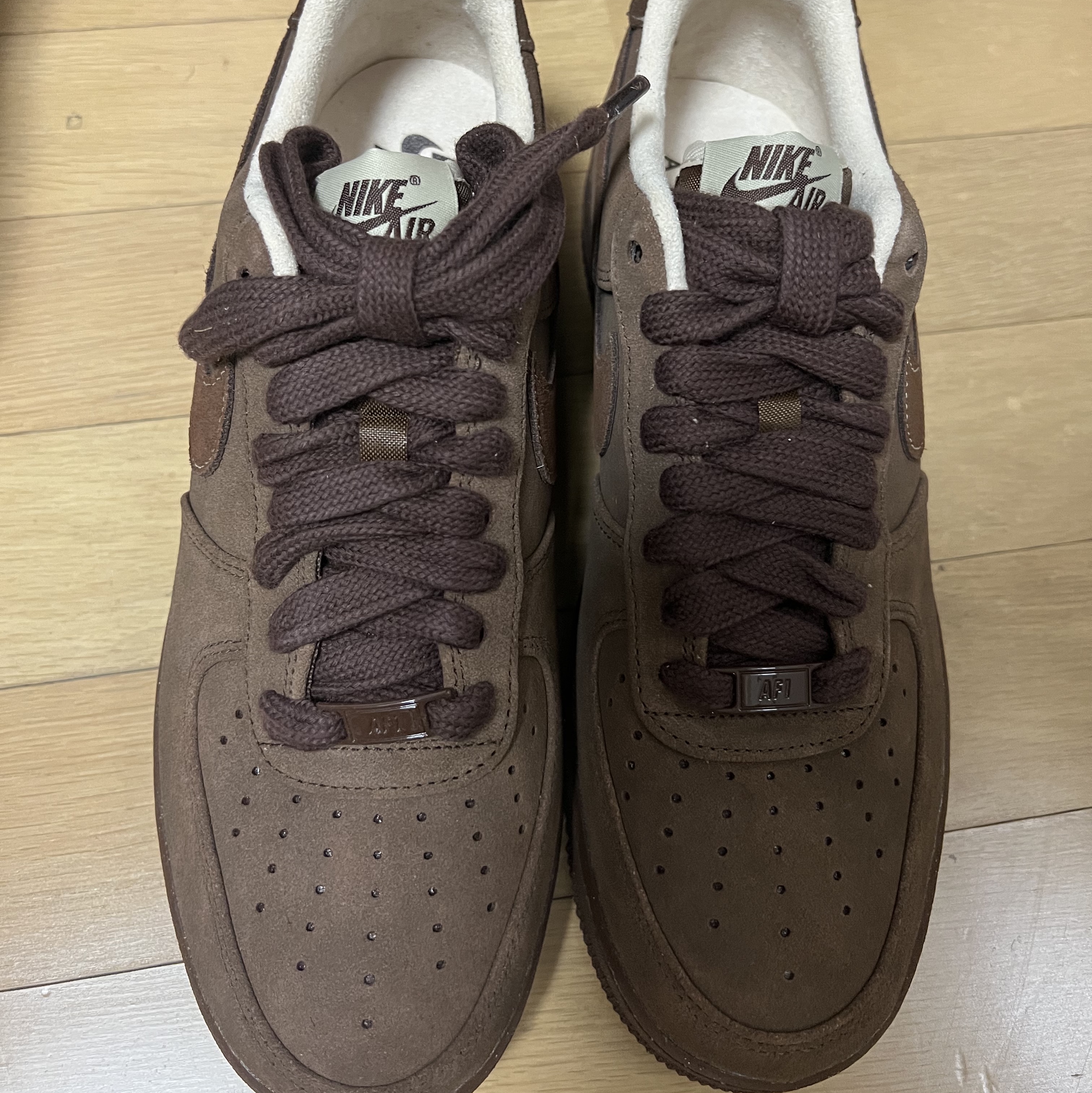 (W) Nike Air Force 1 '07 Cacao Wow 착용 스타일
