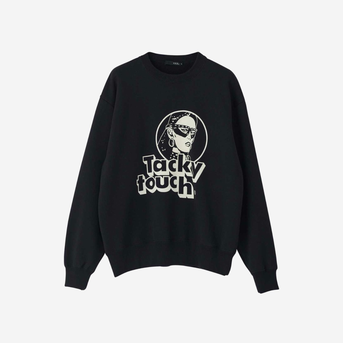 Hysteric Glamour Tacky Touch Sweatshirt Black 상세 이미지 1