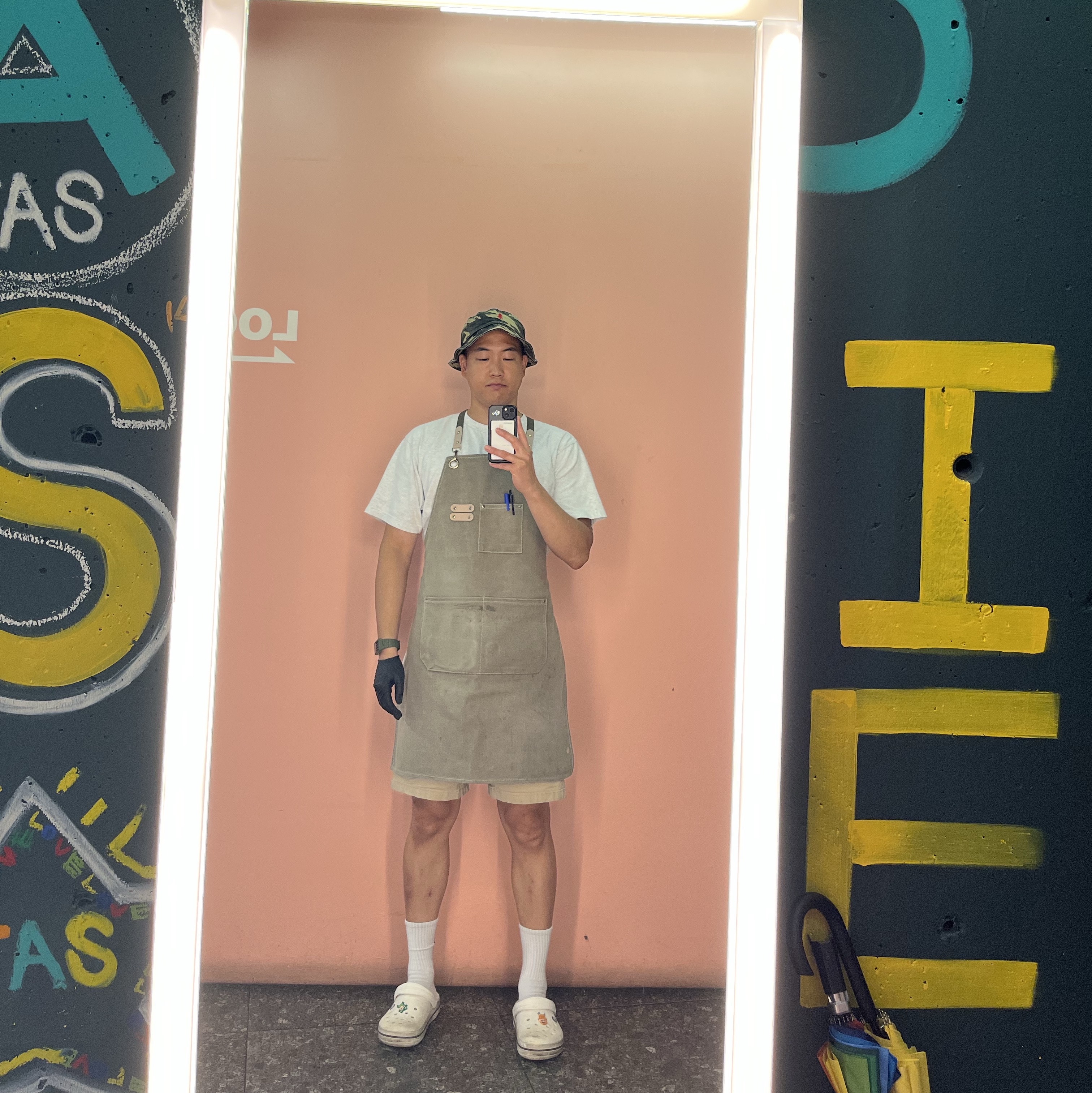 Crocs Crocband Clog White 착용 스타일