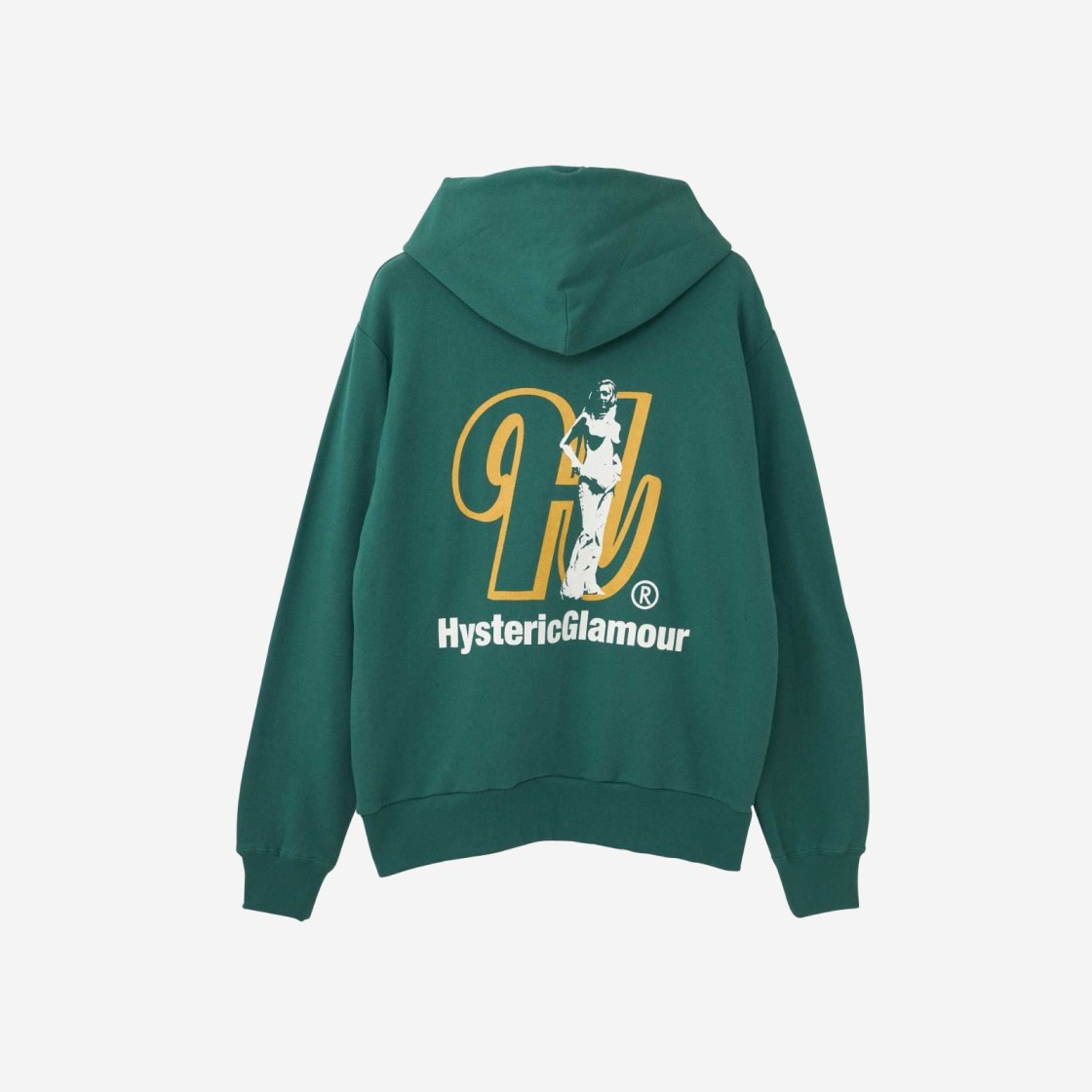 Hysteric Glamour I'm Hysteric It Hoodie Green 상세 이미지 1