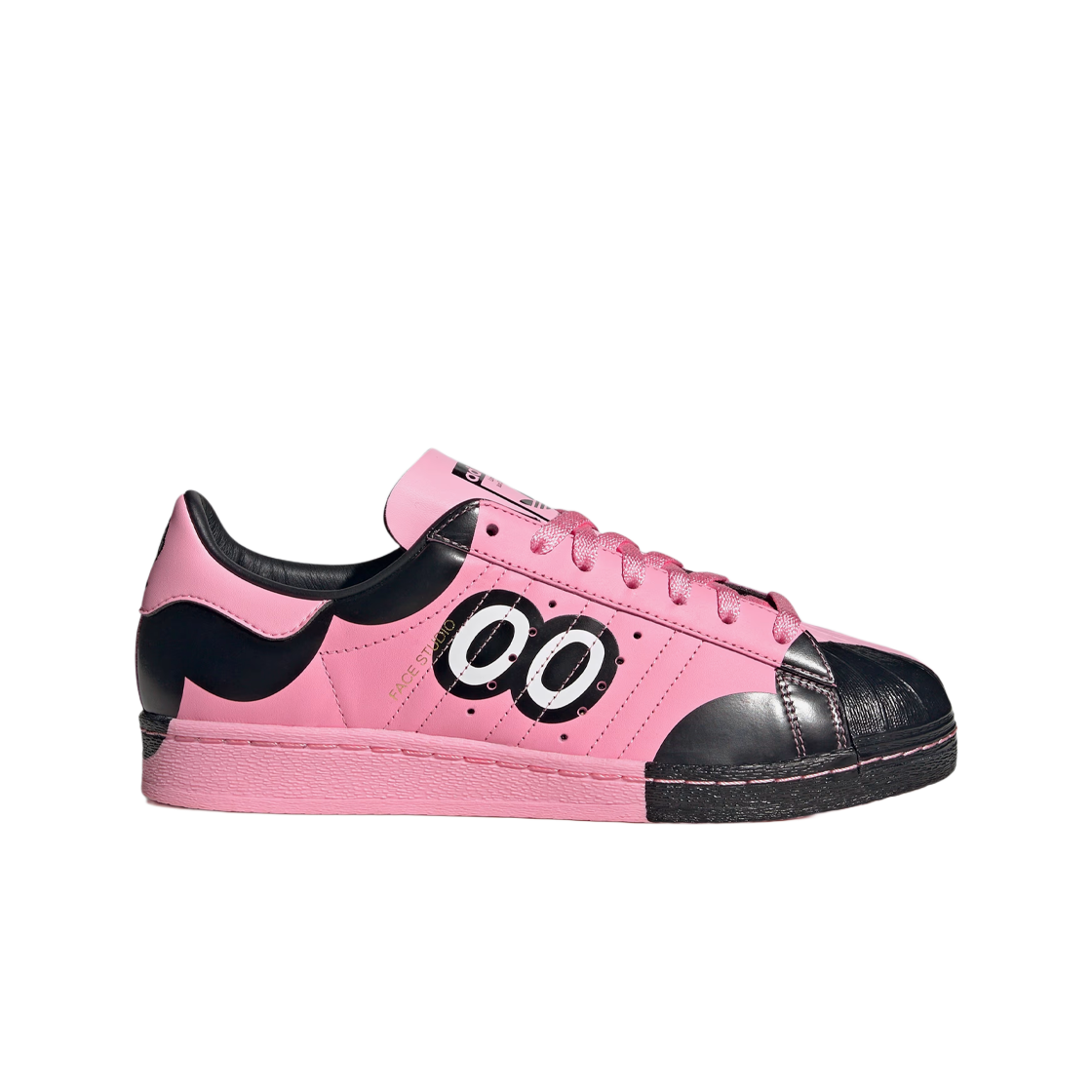 아디다스 x 페이스 슈퍼스타 82 라이트 핑크 코어 블랙(Adidas x Face Superstar 82 Light Pink Core Black)