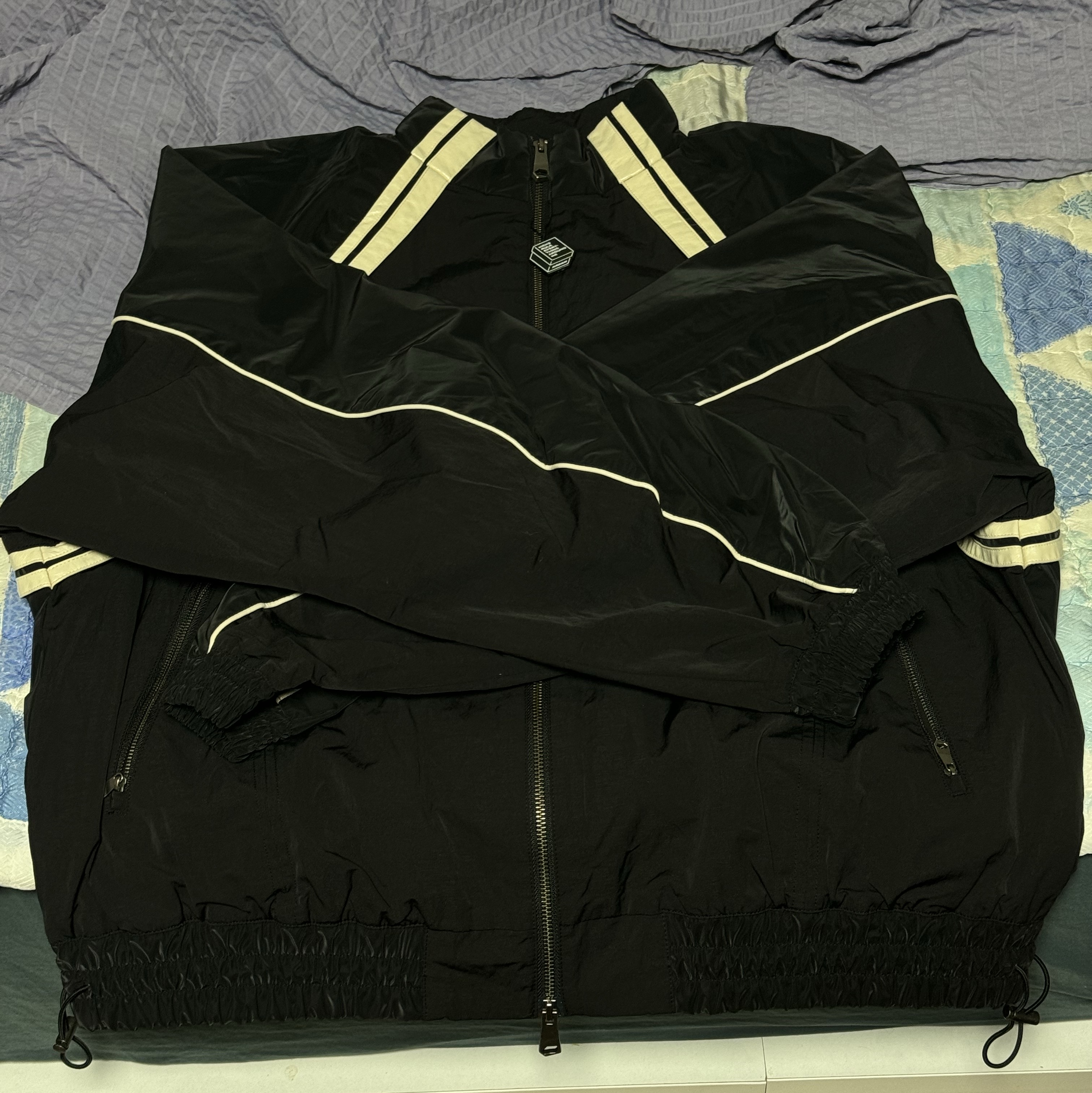 Ader Error Bashar Jumper Noir 착용 스타일 - 1