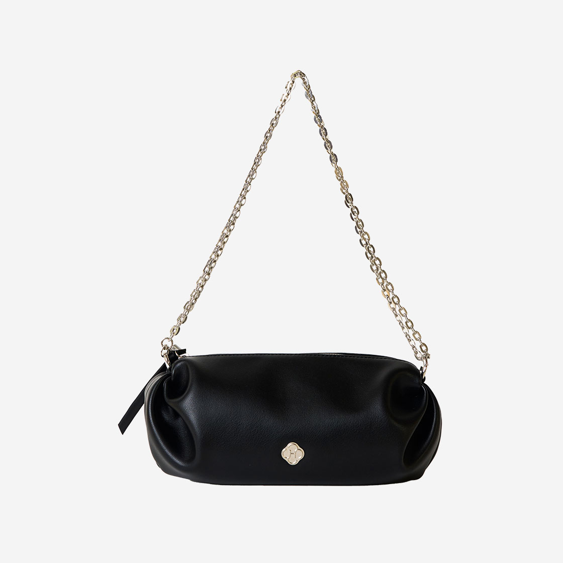 히어리 우먼 오로라 체인 미니백 블랙(Heeari Women Aurora Chain Mini Bag Black)