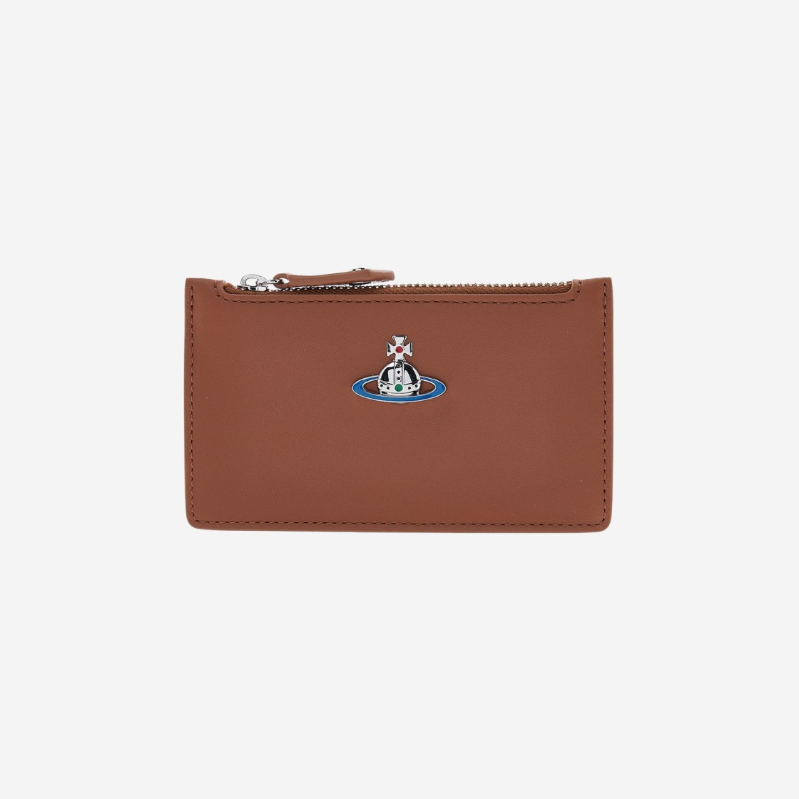 Vivienne Westwood Emma Slim Long Card Holder Tan 상세 이미지 1