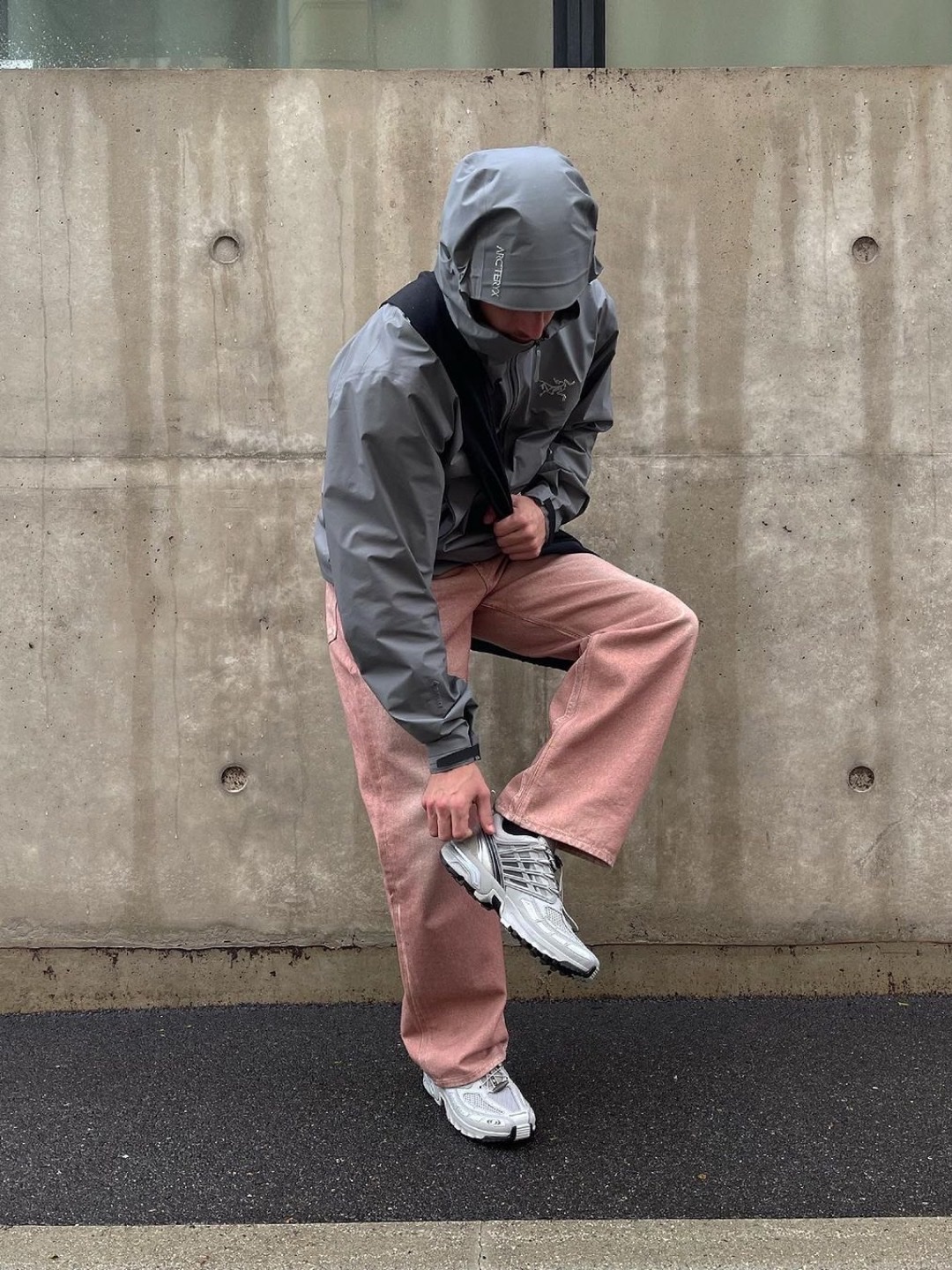 (W) Adidas Gazelle Indoor Bliss Pink, Supreme Overdyed Beanie Pink - 23SS 착용 스타일 - 4