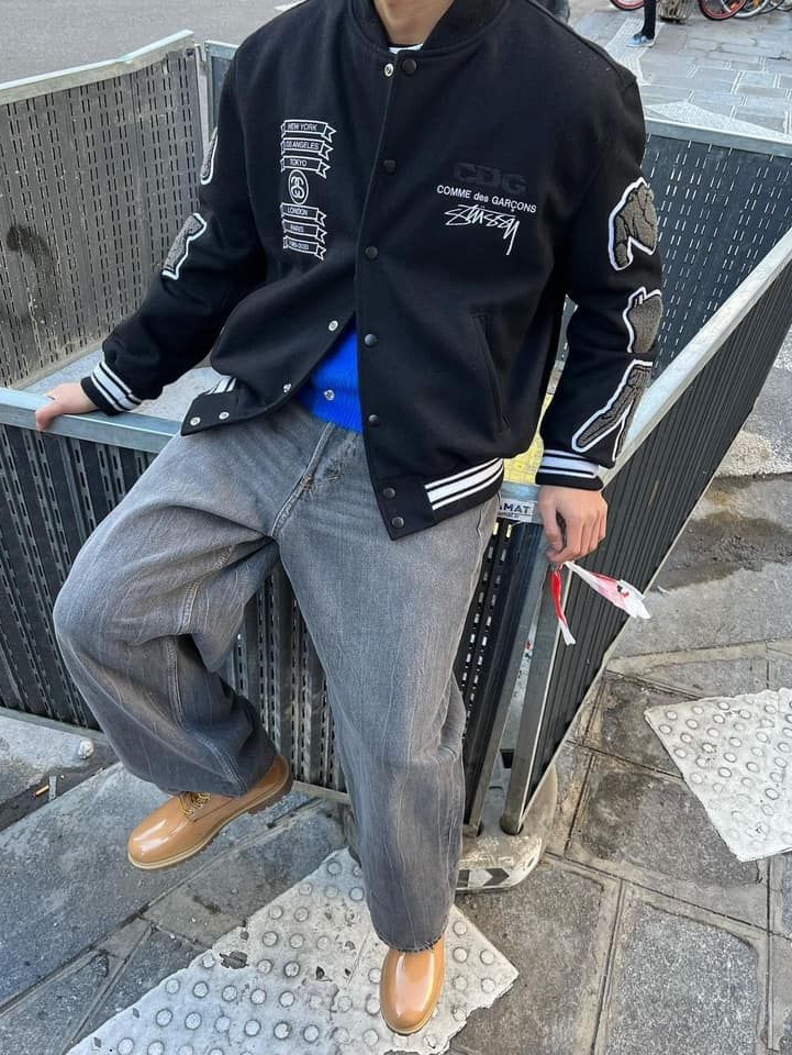 True Religion Denim Field Pants Indigo, True Religion Tr Basic Denim Pants Light Indigo 착용 스타일 - 3
