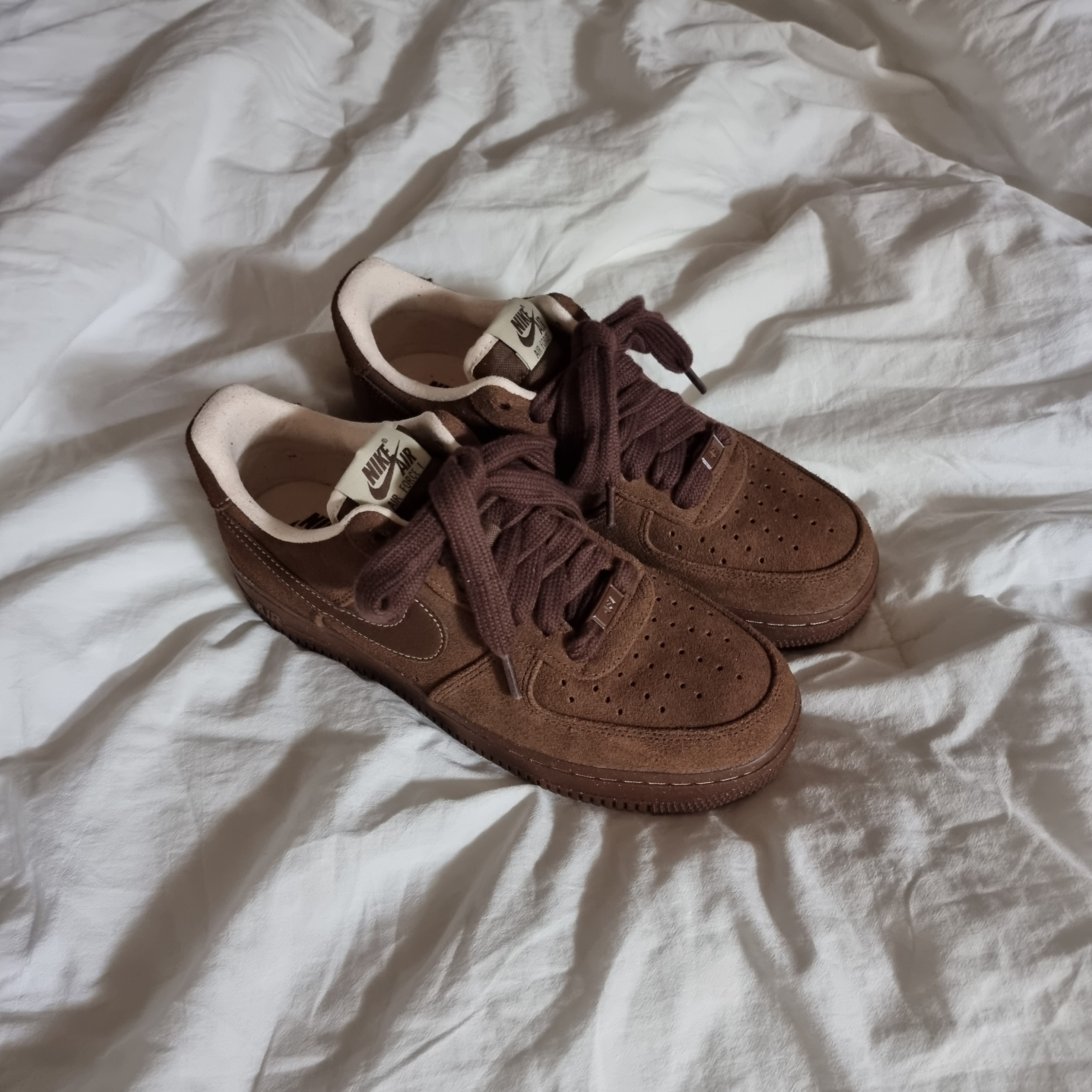 (W) Nike Air Force 1 '07 Cacao Wow 착용 스타일