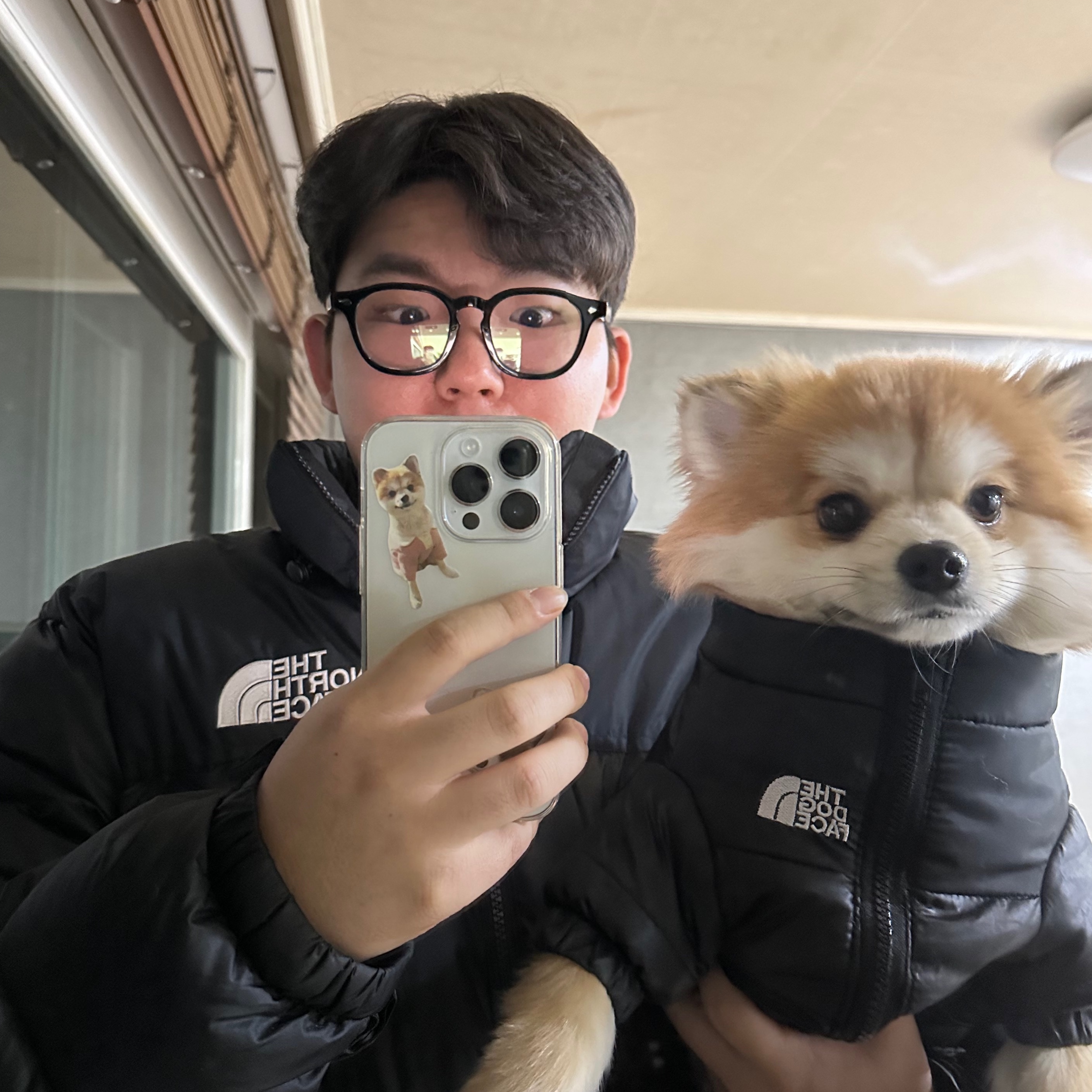 The North Face 1996 Eco Nuptse Jacket Black 착용 스타일