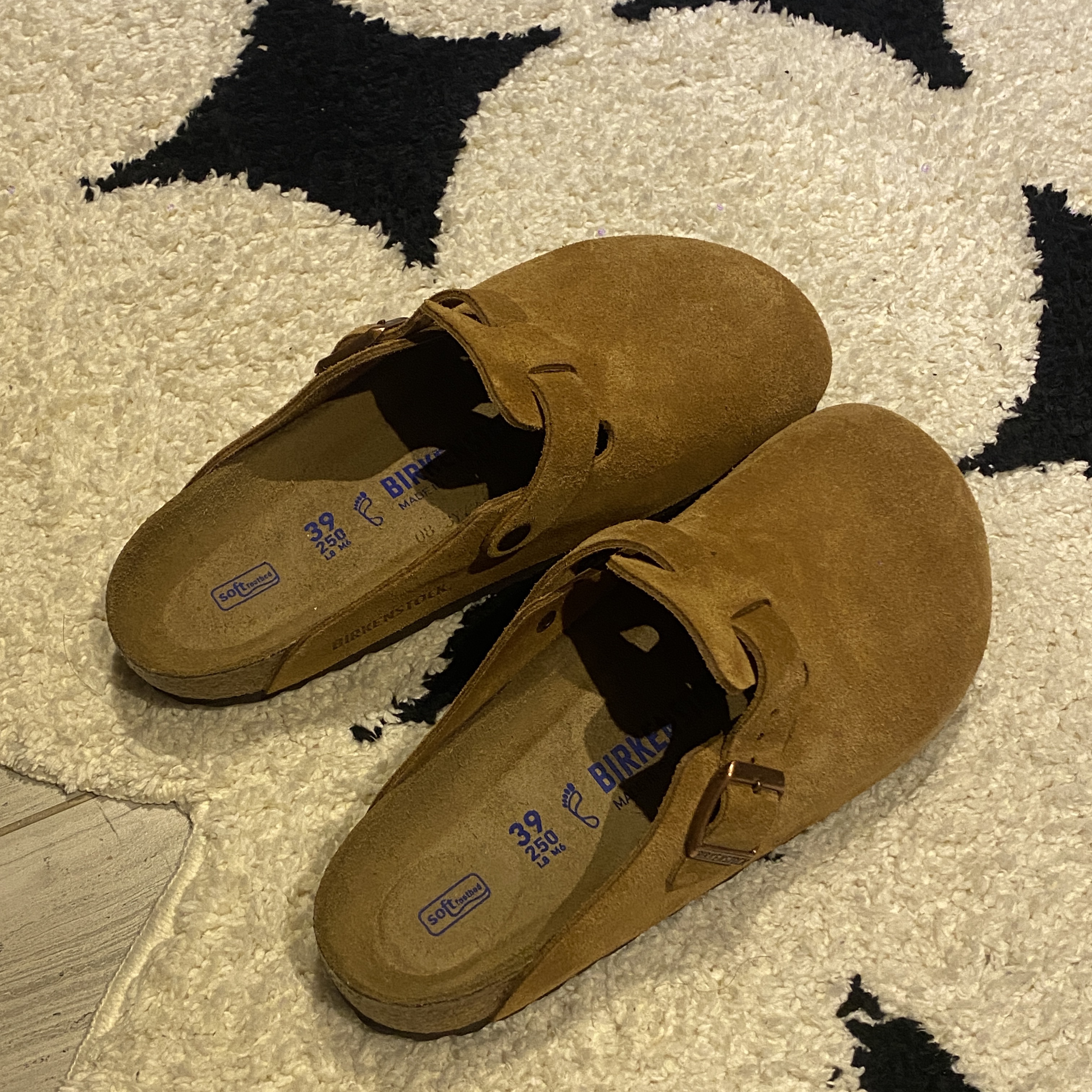 Birkenstock Boston Soft Footbed Mink - Regular 착용 스타일 - 2