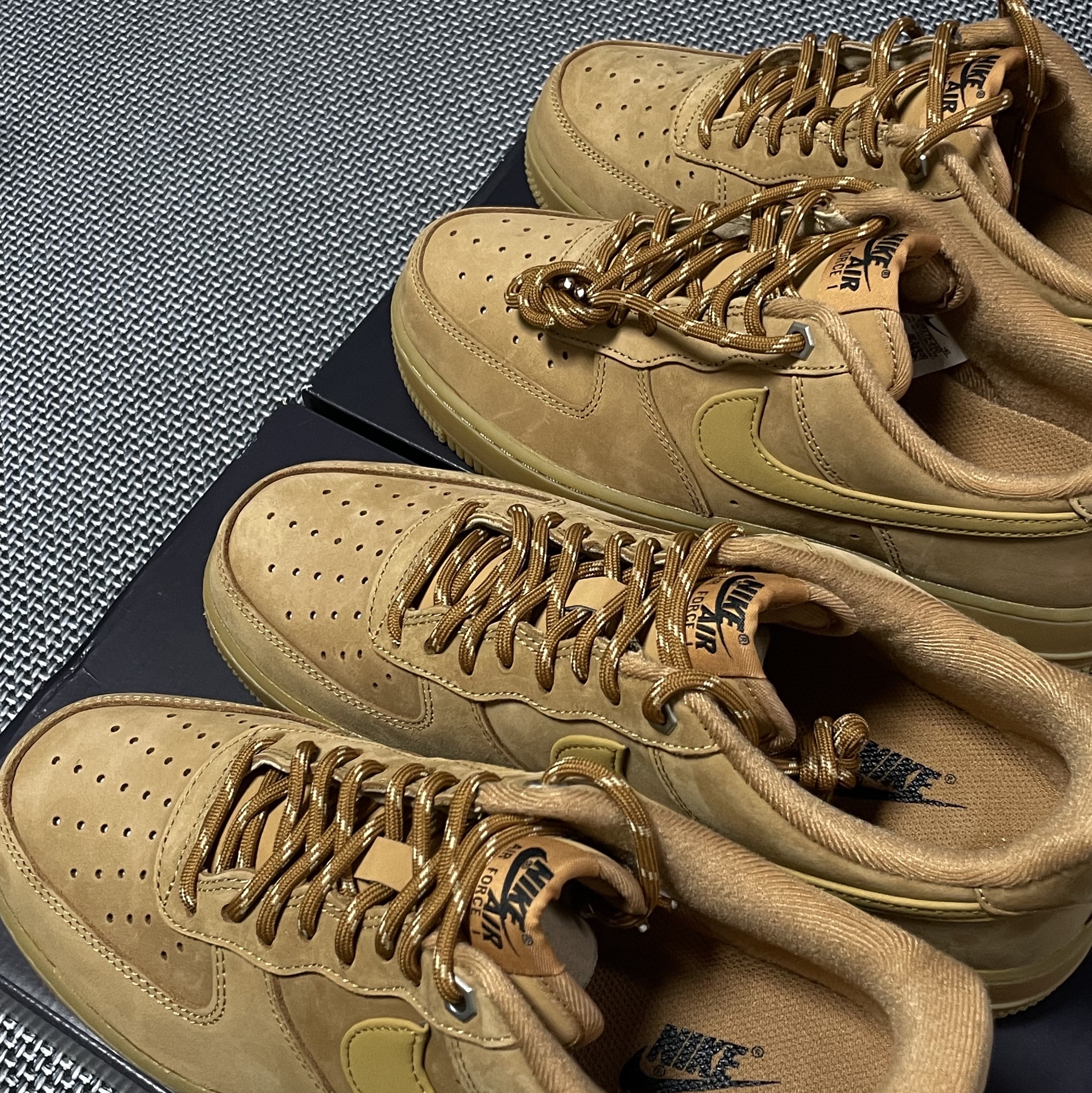 Nike Air Force 1 '07 WB Flax 착용 스타일 - 4