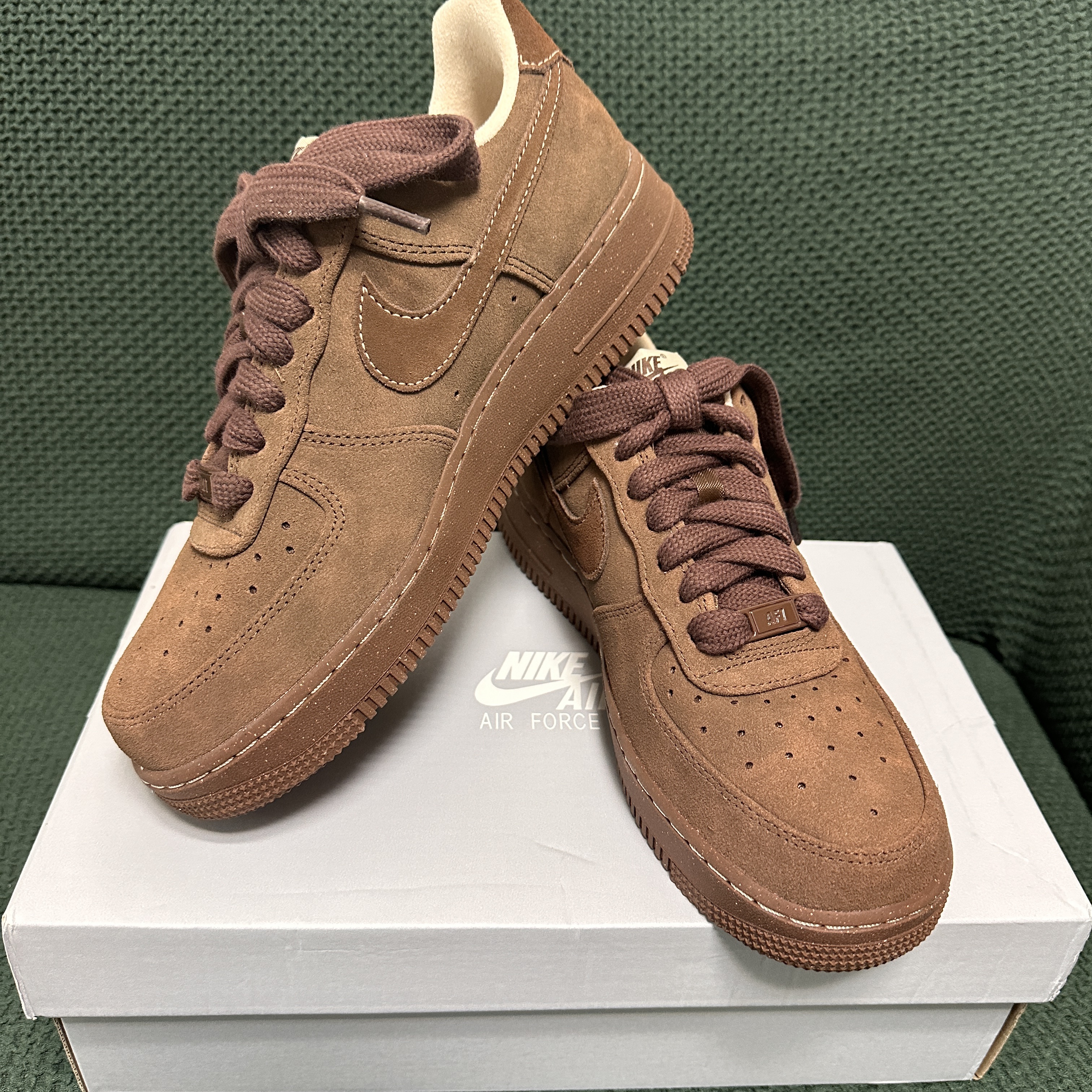 (W) Nike Air Force 1 '07 Cacao Wow 착용 스타일 - 3