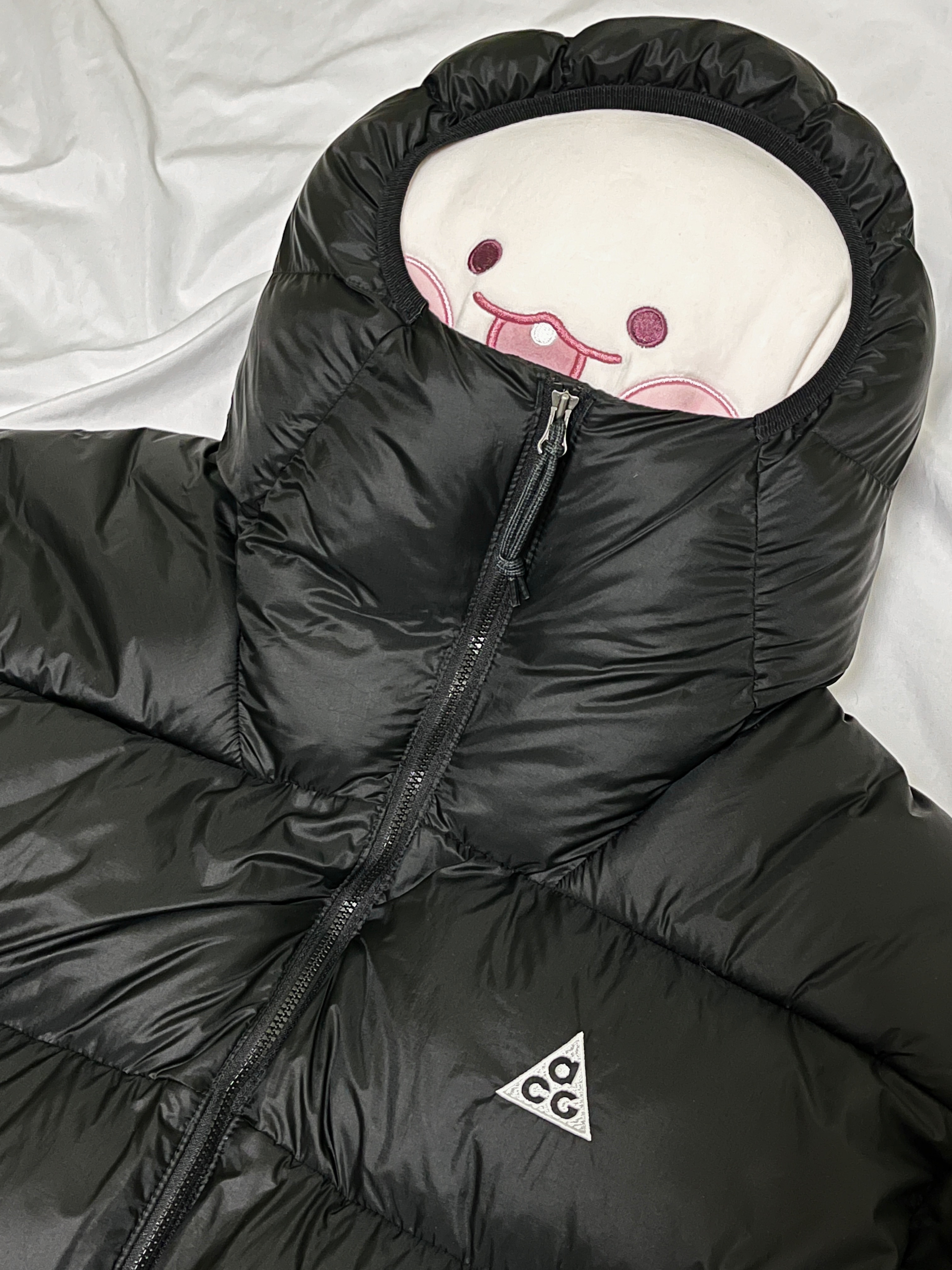 Nike ACG Therma-Fit ADV Lunar Lake Puffer Jacket Black - Asia 착용 스타일 - 1