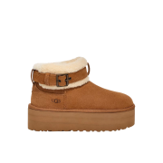 (W) UGG Ultra Mini Belted Roller Chestnut