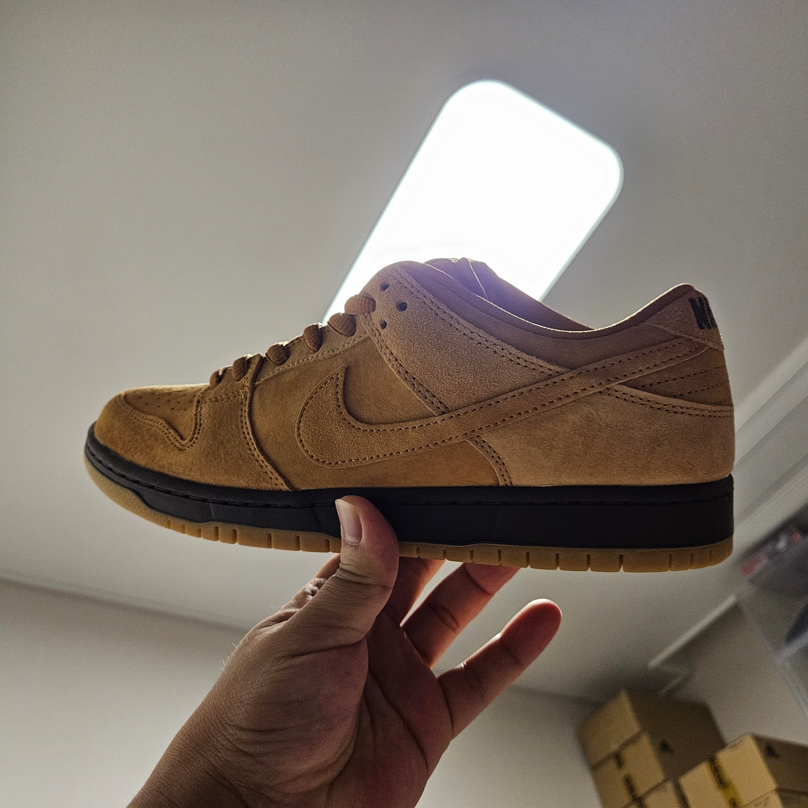 Nike SB Dunk Low Pro Wheat 2023 착용 스타일