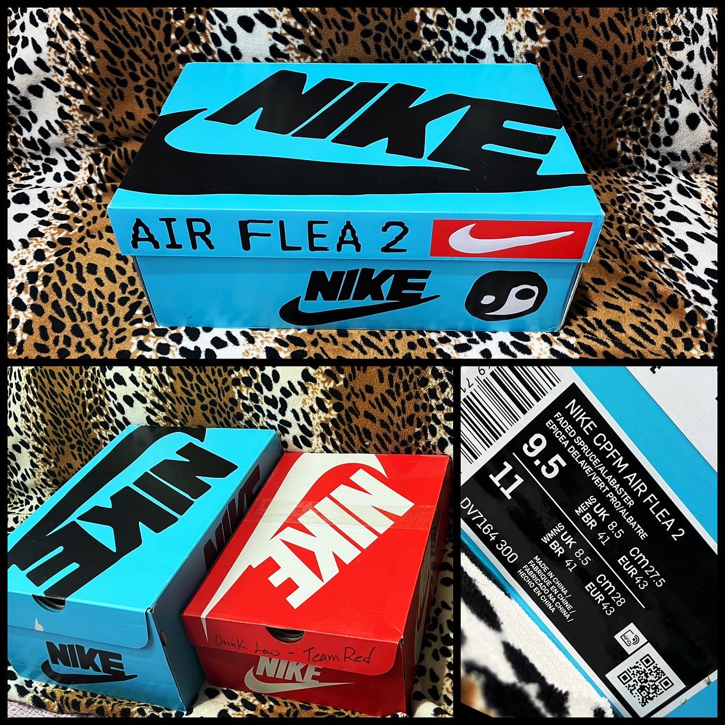 Nike x Cactus Plant Flea Market Air Flea 2 Faded Spruce, (W) Nike x Cactus Plant Flea Market Air VaporMax 2019 착용 스타일 - 4
