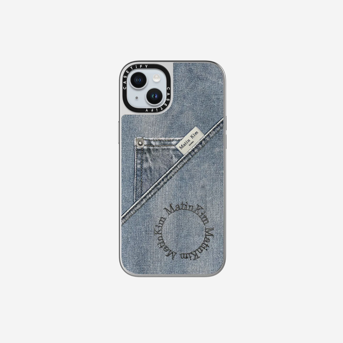 iPhone12mini Matin Kim Denim Pocket Case - iPhoneアクセサリー