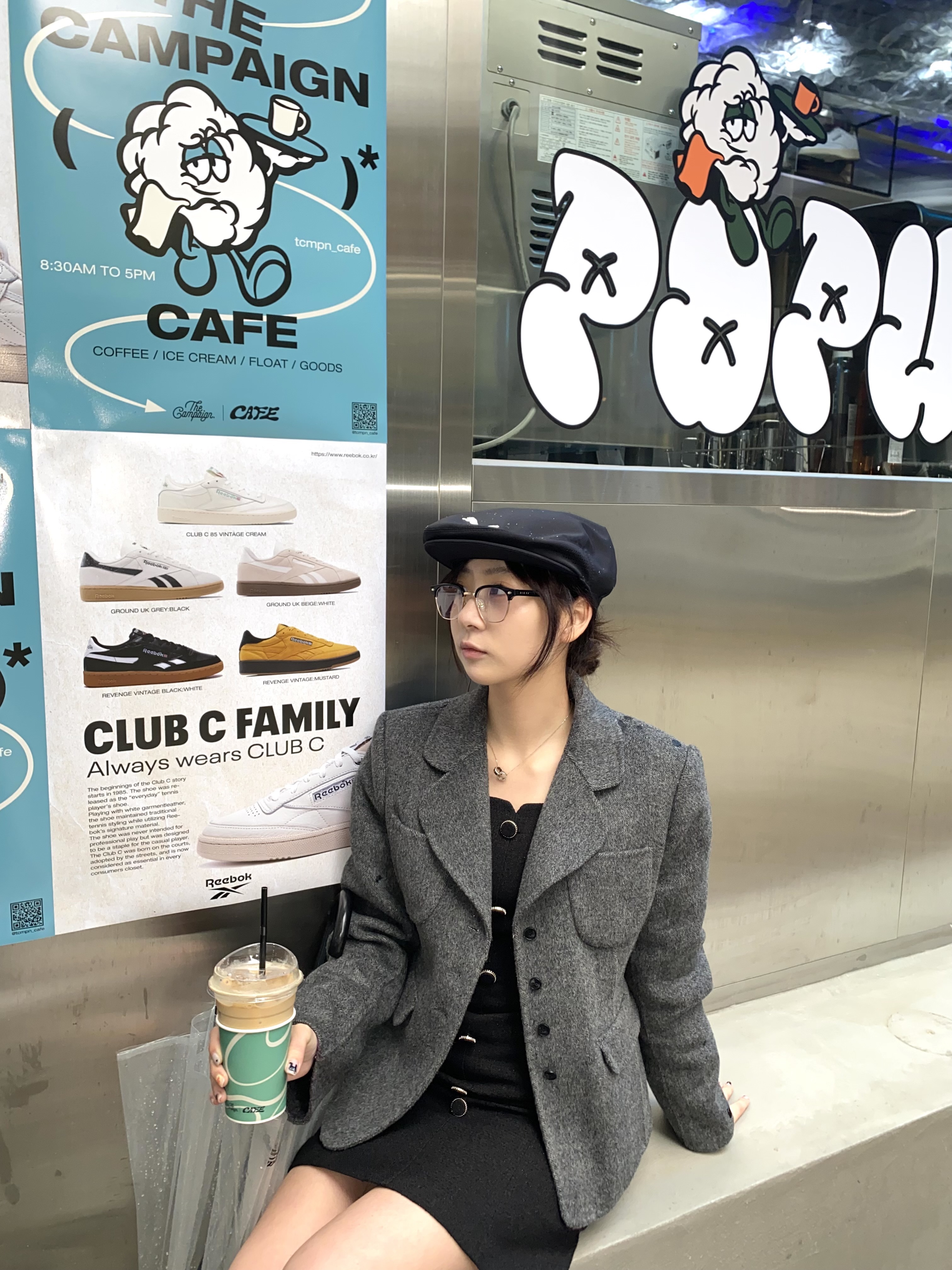 (W) Asics Gel-Nimbus 9 Cream Mineral Beige, Puma Tour Driver Snapback Golf Cap Black 착용 스타일 - 2