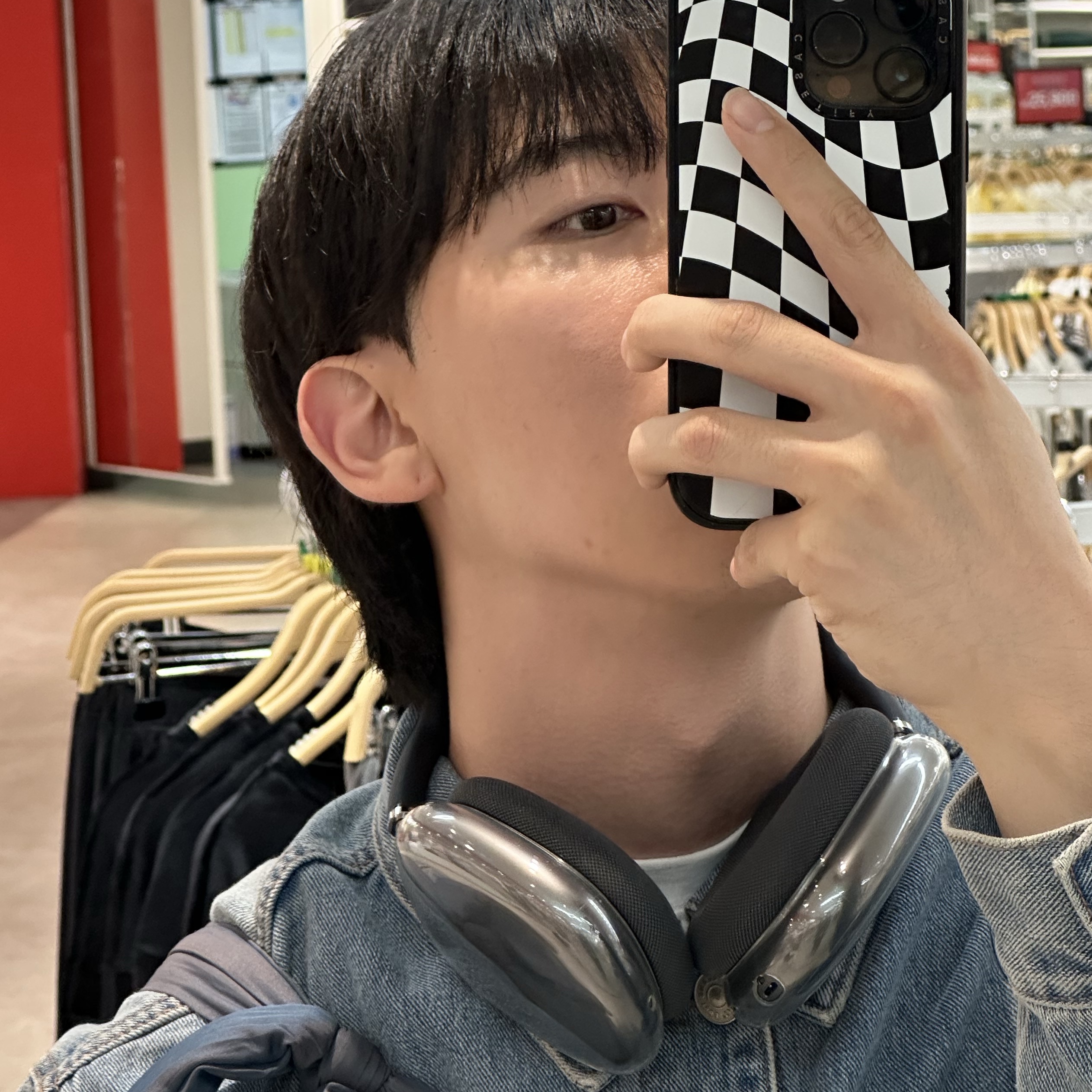Apple AirPods Max Lightning Space Gray (Korean Ver.) 착용 스타일