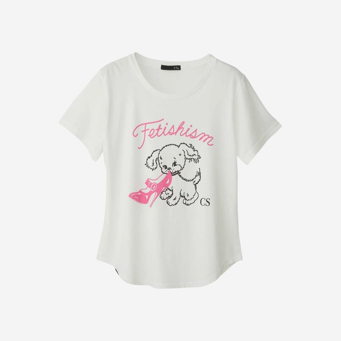 (W) Hysteric Glamour Puppy CS T-Shirt White 상세 이미지 1