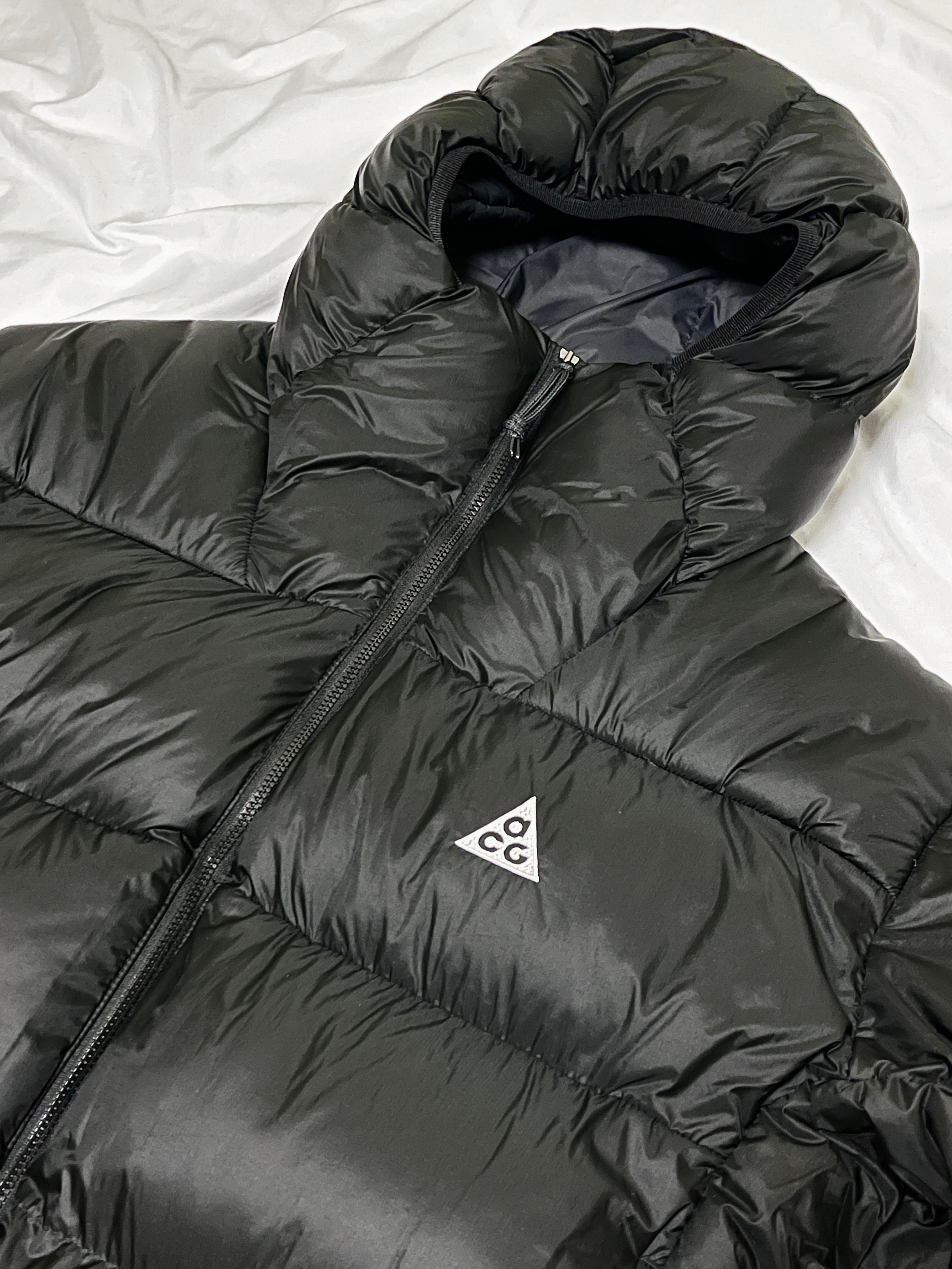 Nike ACG Therma-Fit ADV Lunar Lake Puffer Jacket Black - Asia 착용 스타일 - 2