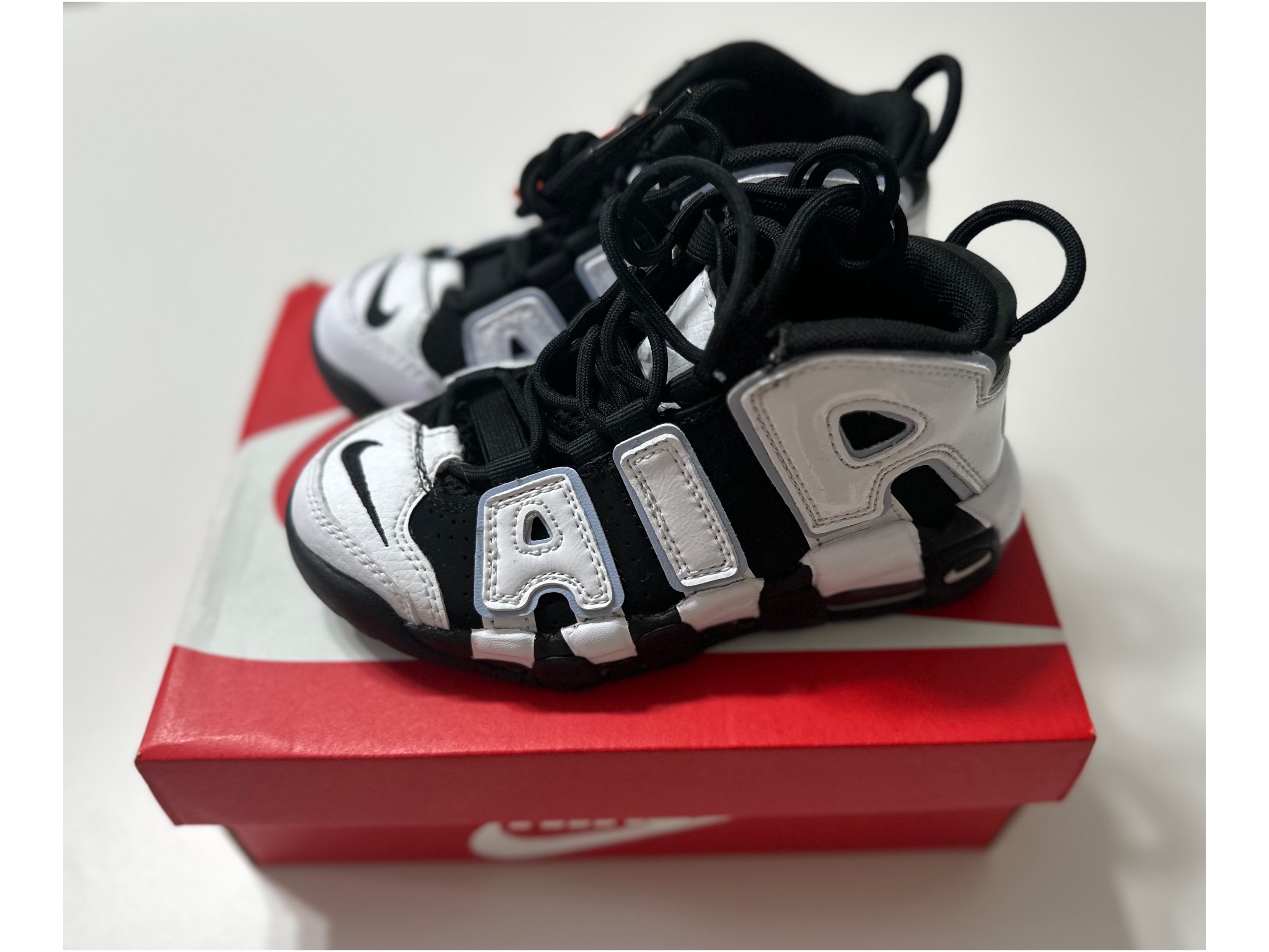 (PS) Nike Air More Uptempo 96 Cobalt Bliss 착용 스타일 - 1