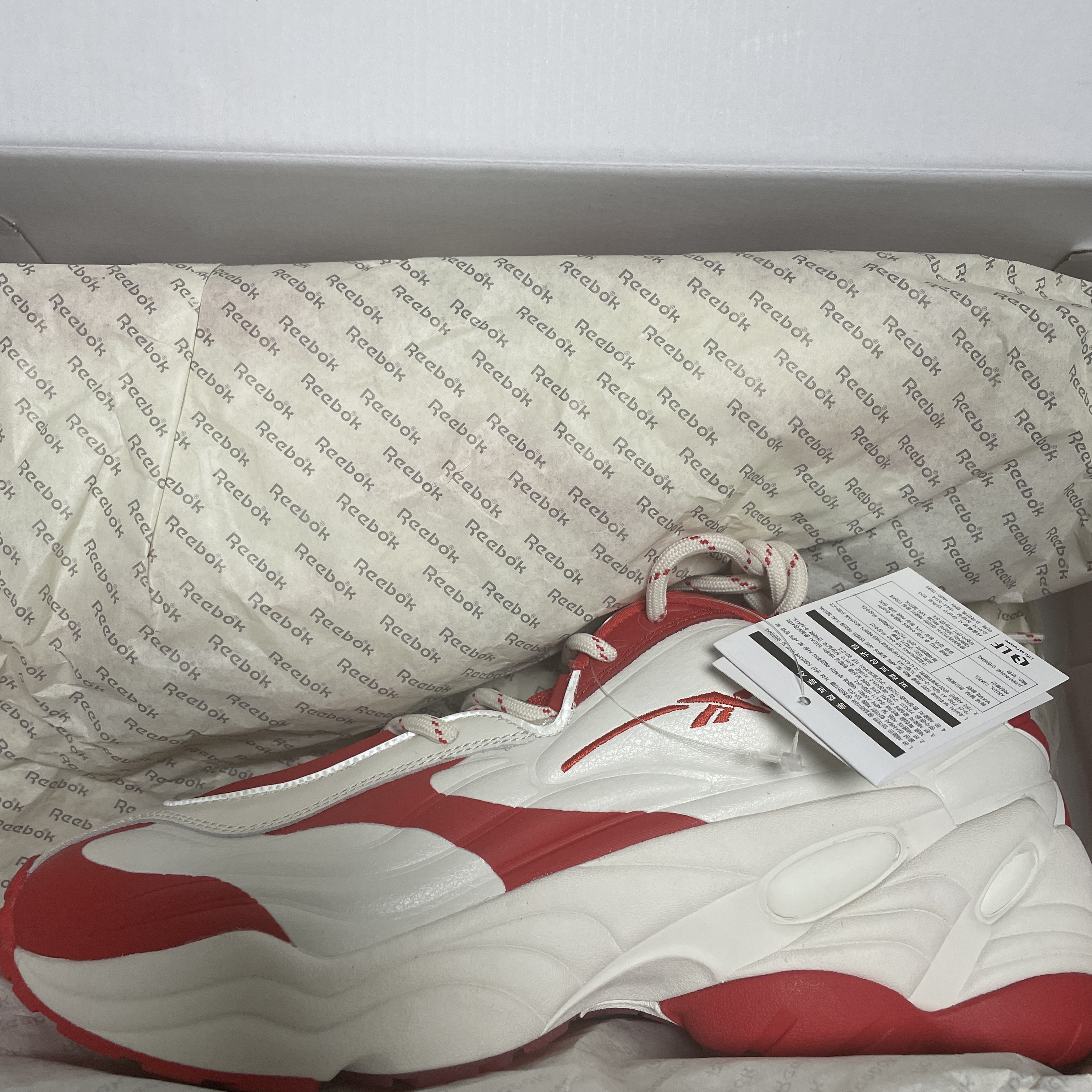 Reebok x Kanghyuk DMX Run 6 Modern Red White 착용 스타일