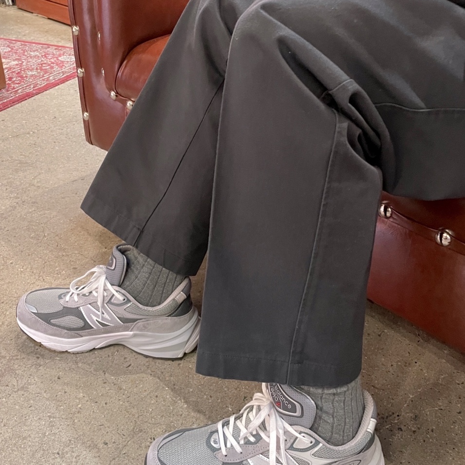 New Balance 990v6 Made in USA Grey - D Standard 착용 스타일