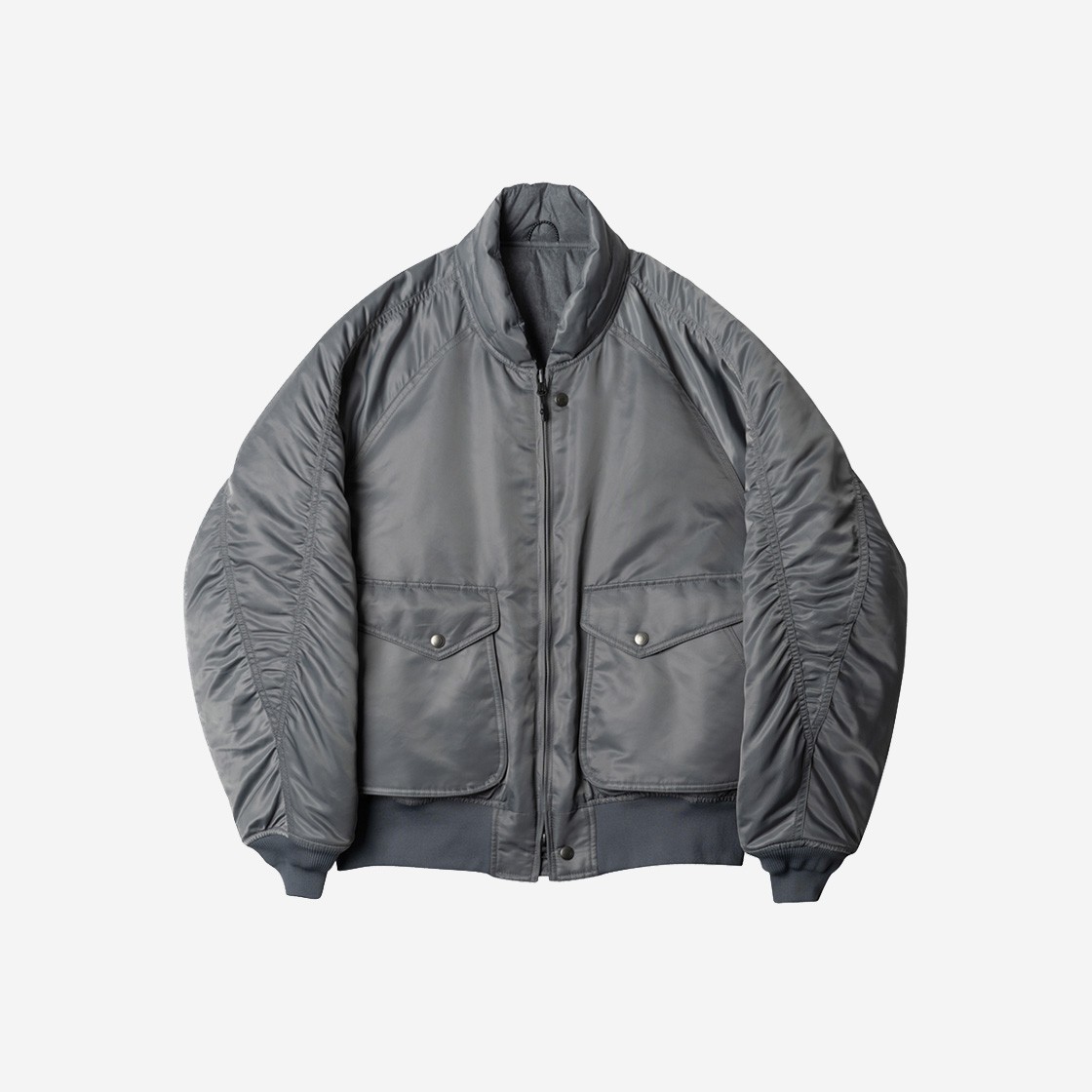 Rootfinder Pilot Jacket Grey 상세 이미지 1