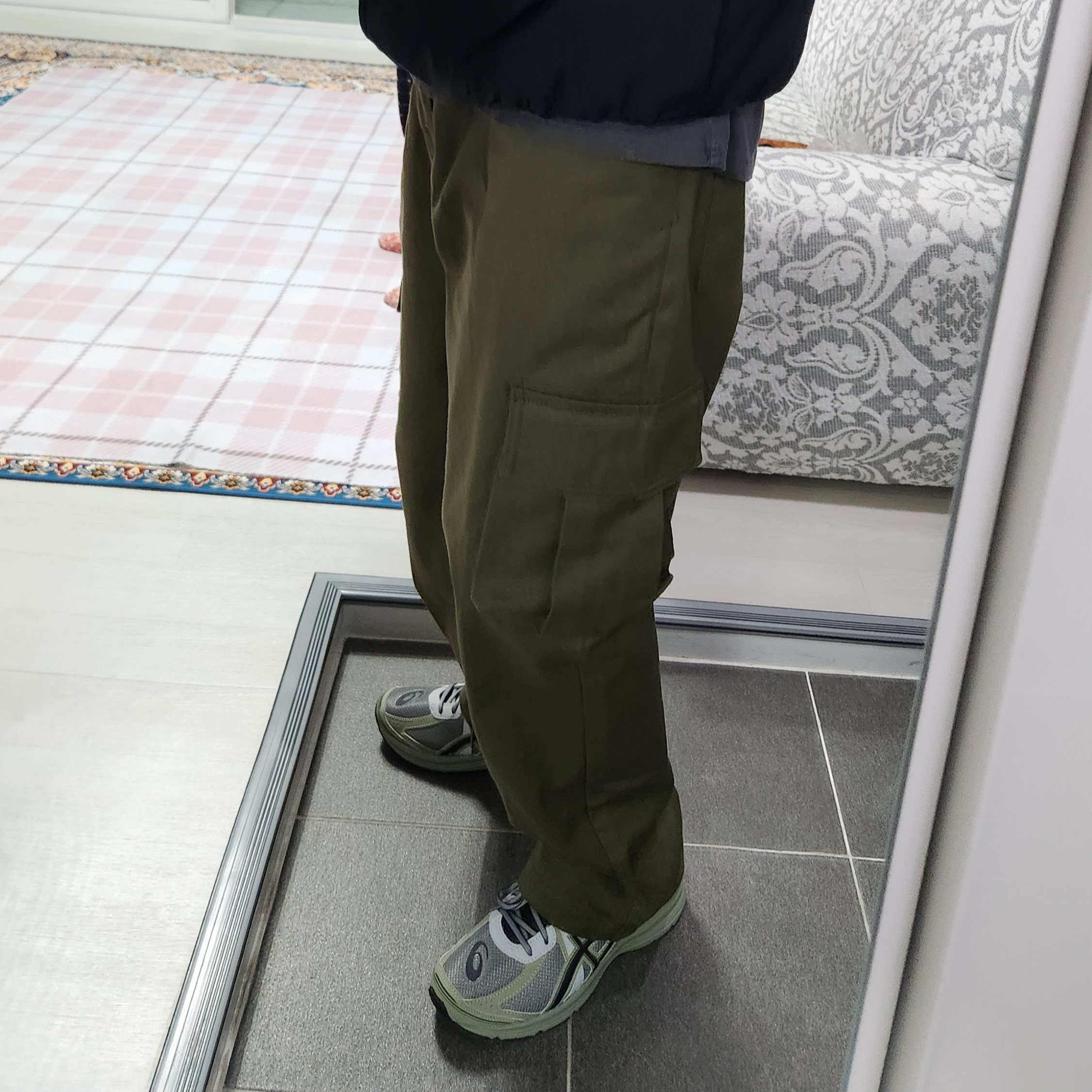 Asics Jog 100 S Sheet Rock - 2E Wide 착용 스타일 - 2