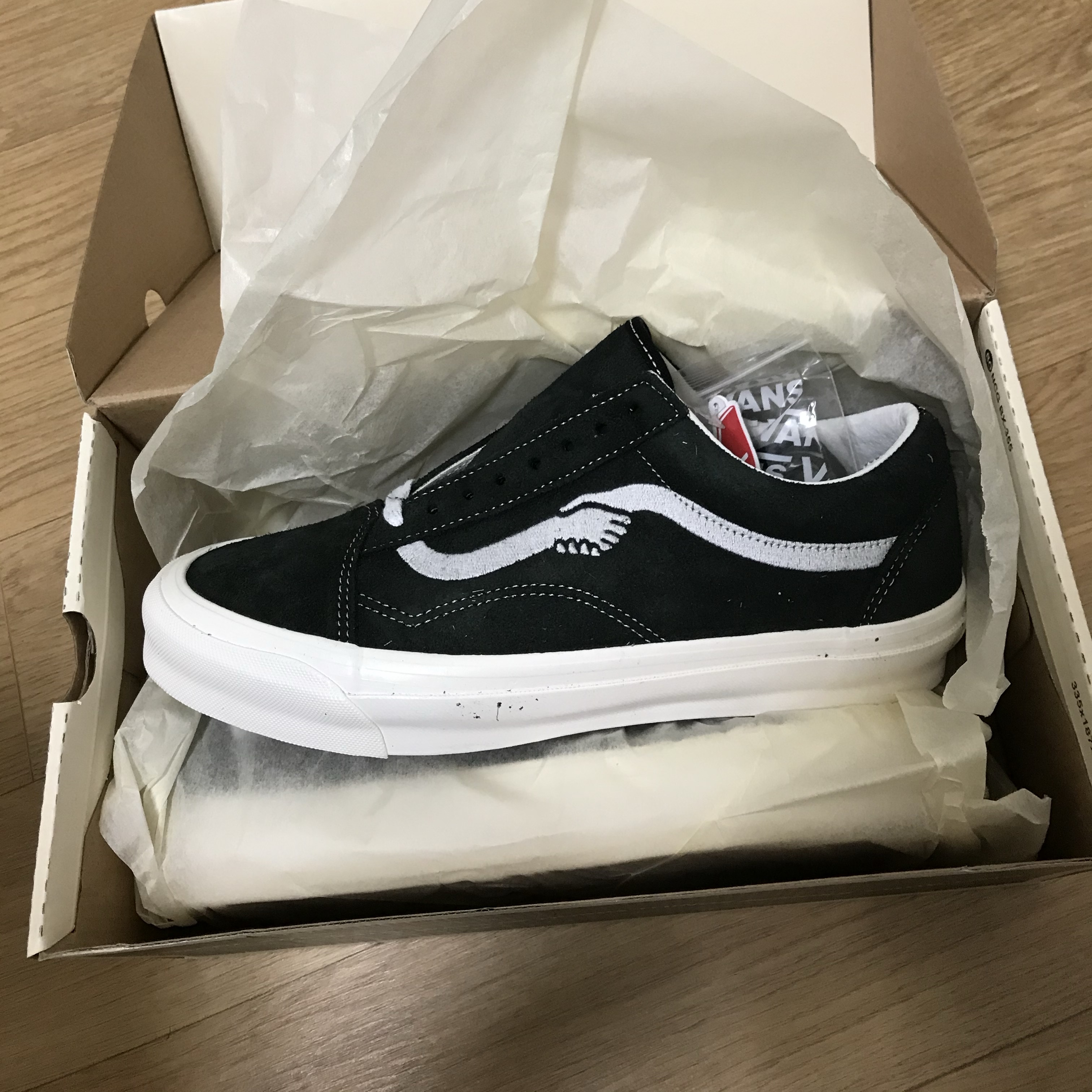 Vans Vault x Notre OG Old Skool LX Black 착용 스타일
