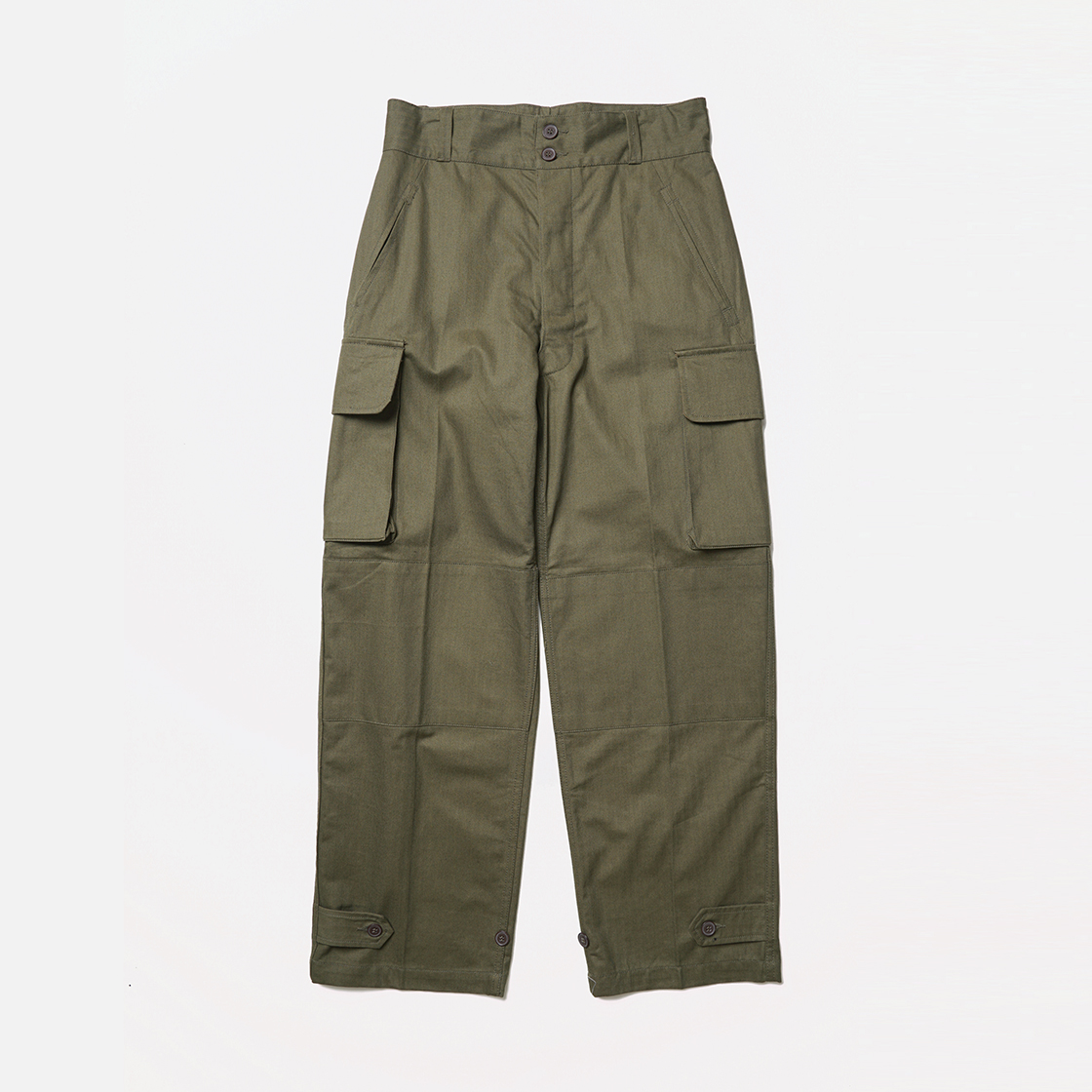 휴스턴 재팬 프렌치 밀리터리 M-47 팬츠 올리브 드랩 1985OD(Houston Japan French Military M-47 Pants Olive Drab 1985OD)