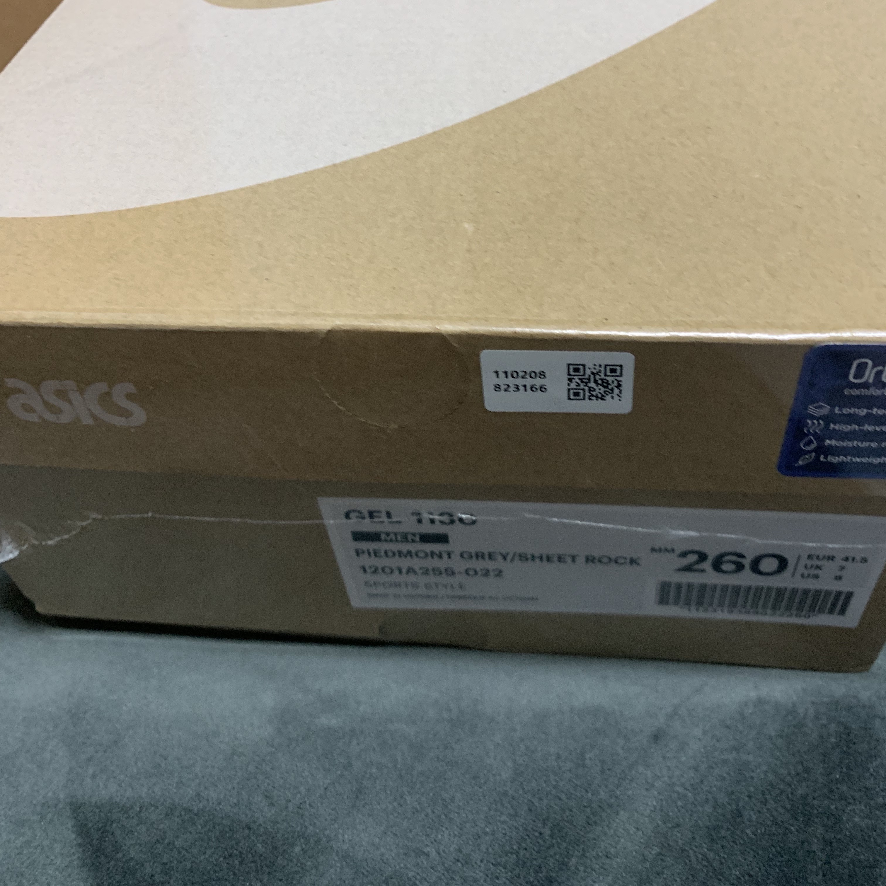 Asics Gel-1130 Piedmont Grey 착용 스타일 - 2