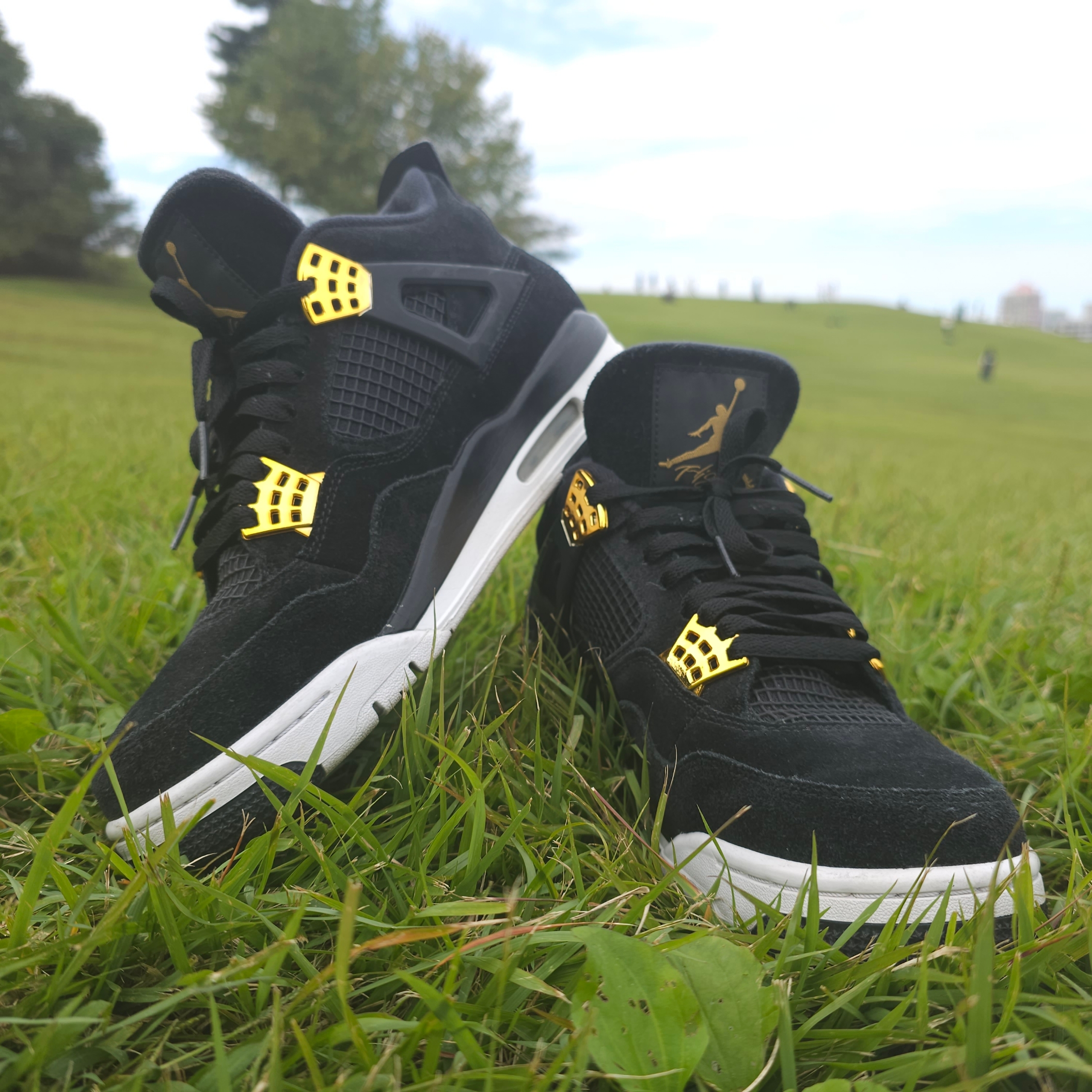 Jordan 4 Retro Royalty 착용 스타일 - 1