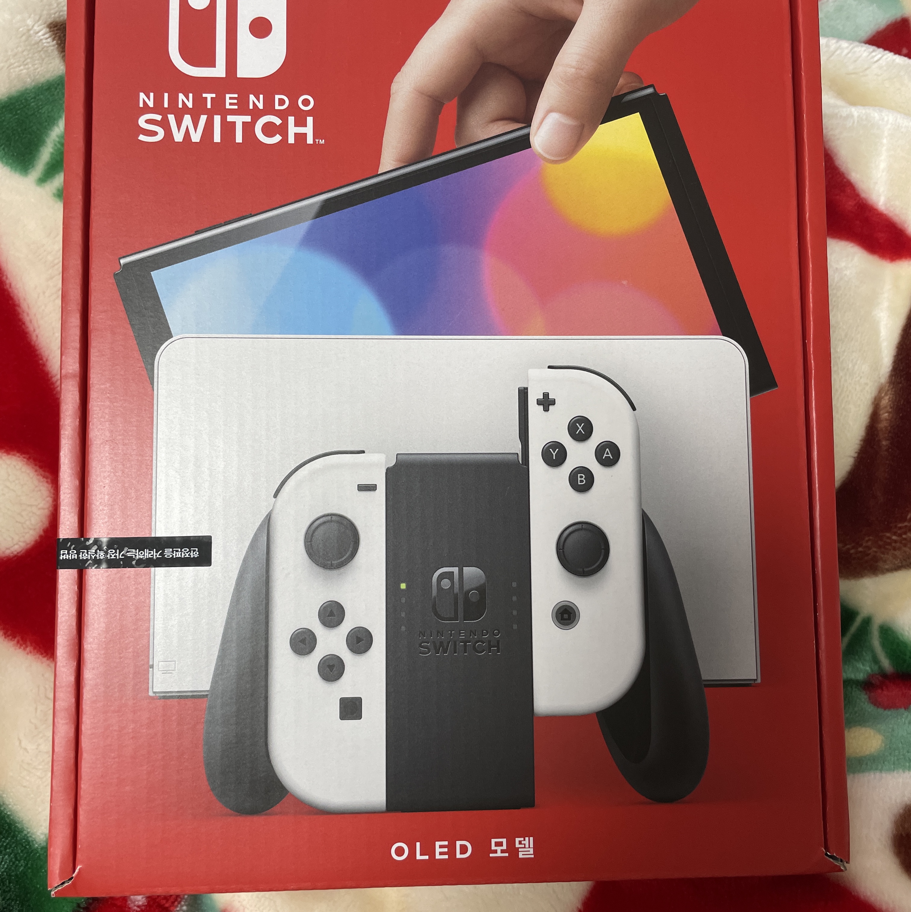 Nintendo Switch OLED White (Korean Ver.) 착용 스타일