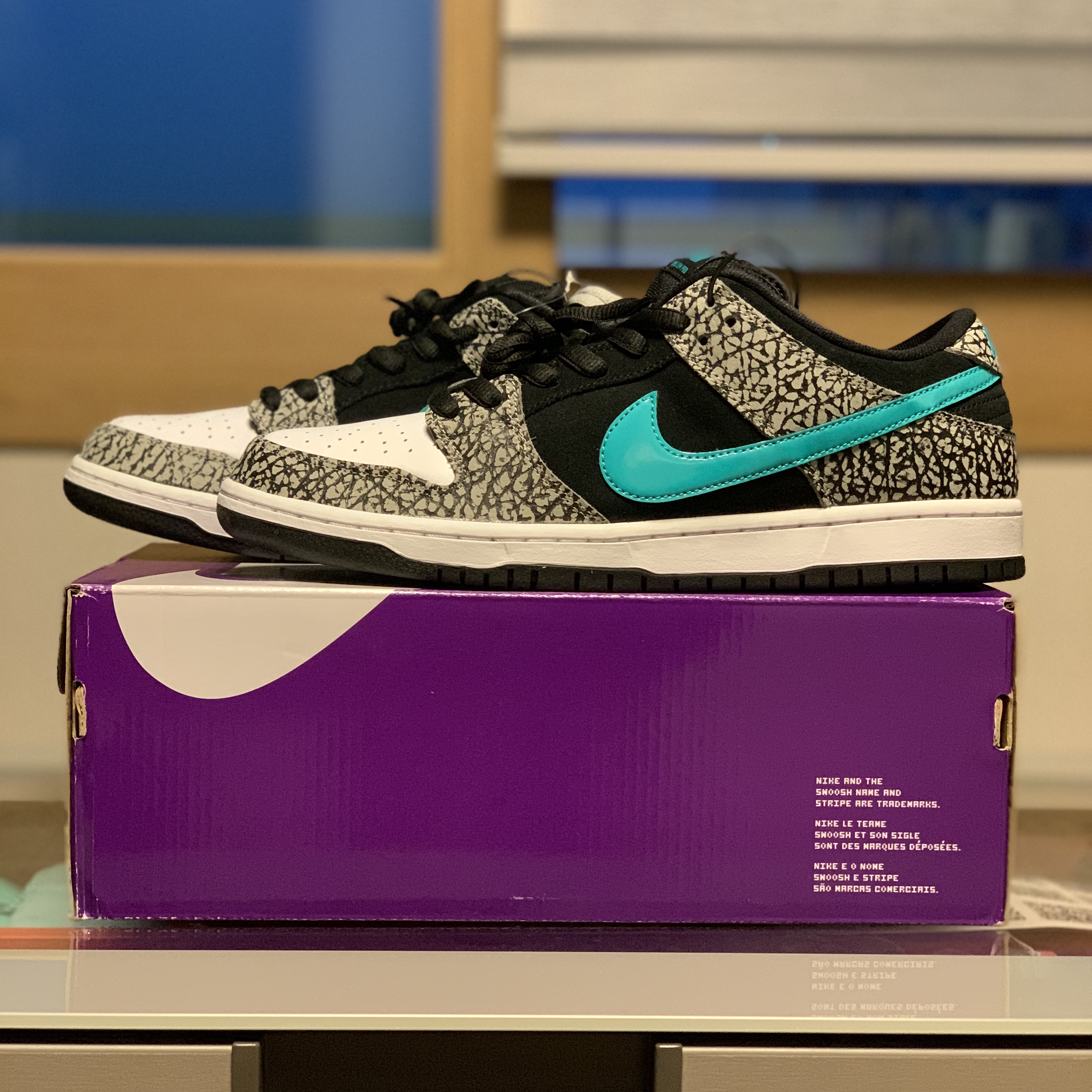 Nike SB Dunk Low Pro Clear Jade 착용 스타일