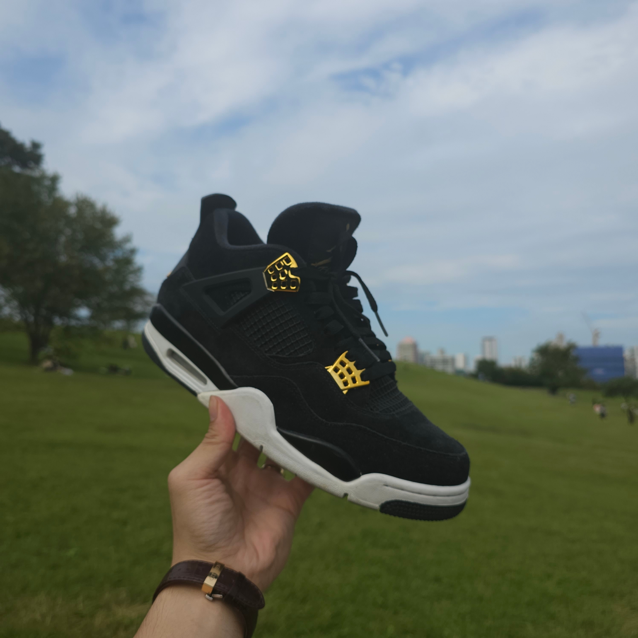 Jordan 4 Retro Royalty 착용 스타일 - 3