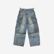 Project G/R Oversized Convertible Cargo Pants Blue