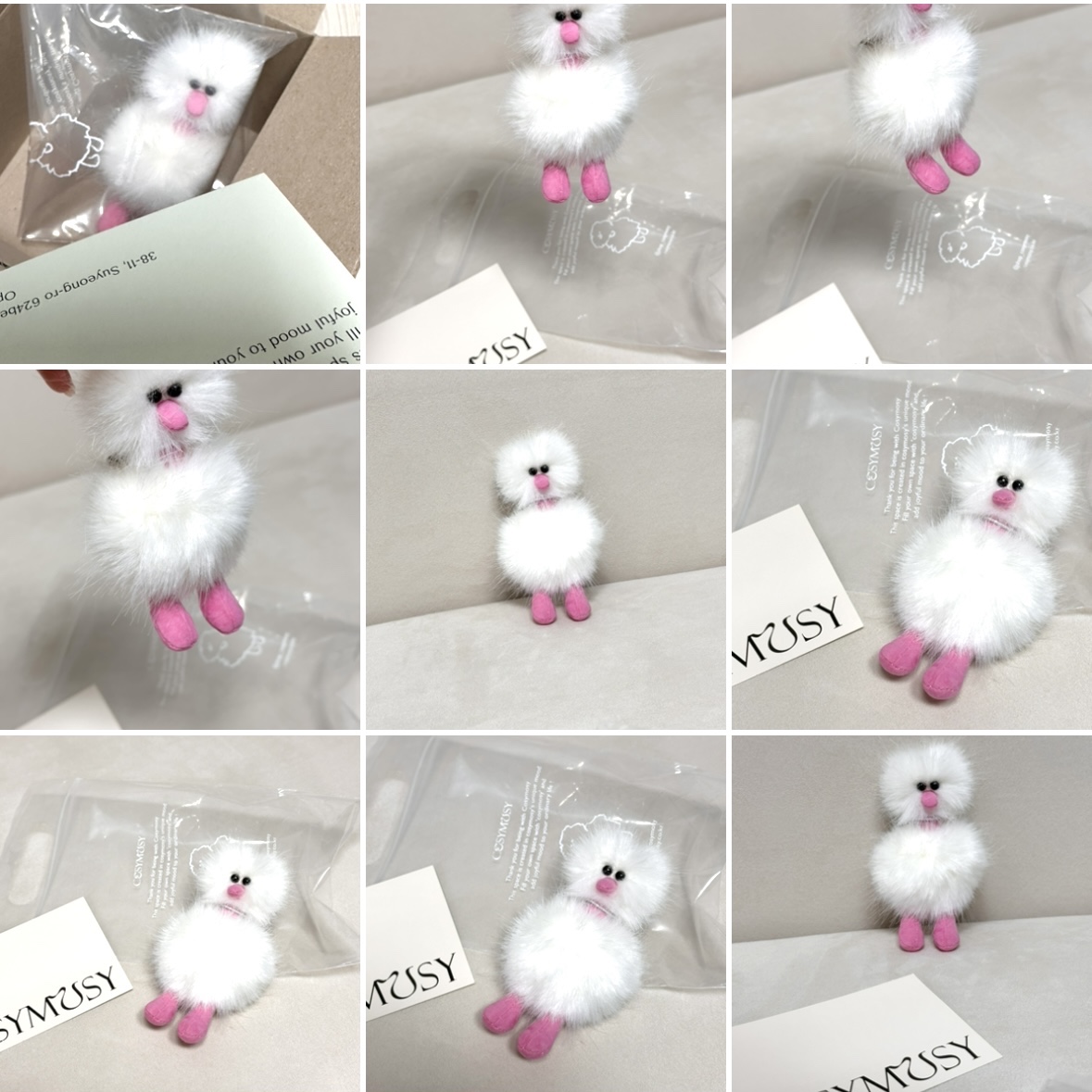 Arc'teryx Heliad 15 Backpack Black, Cosymosy Mini Bird Keyring White 착용 스타일 - 7