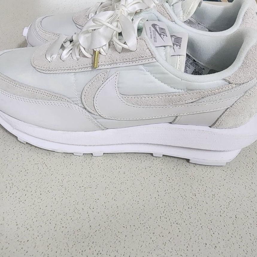 Nike x Sacai LDWaffle White Nylon 착용 스타일