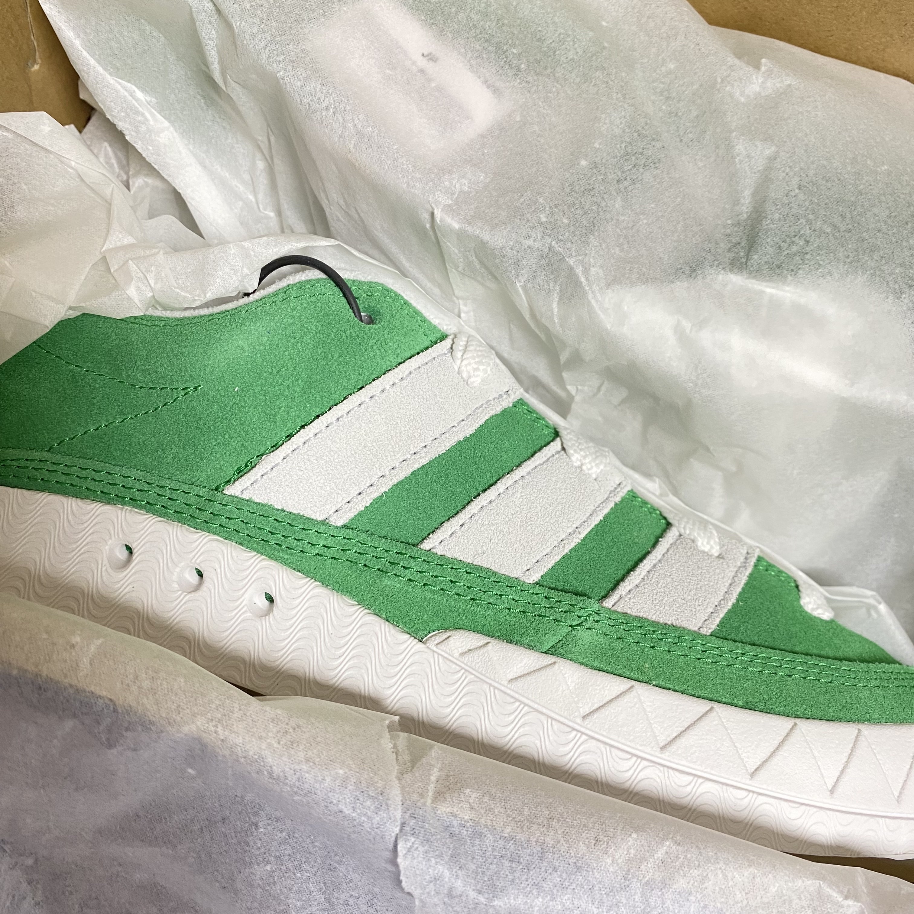 Adidas Adimatic Green 착용 스타일 - 3