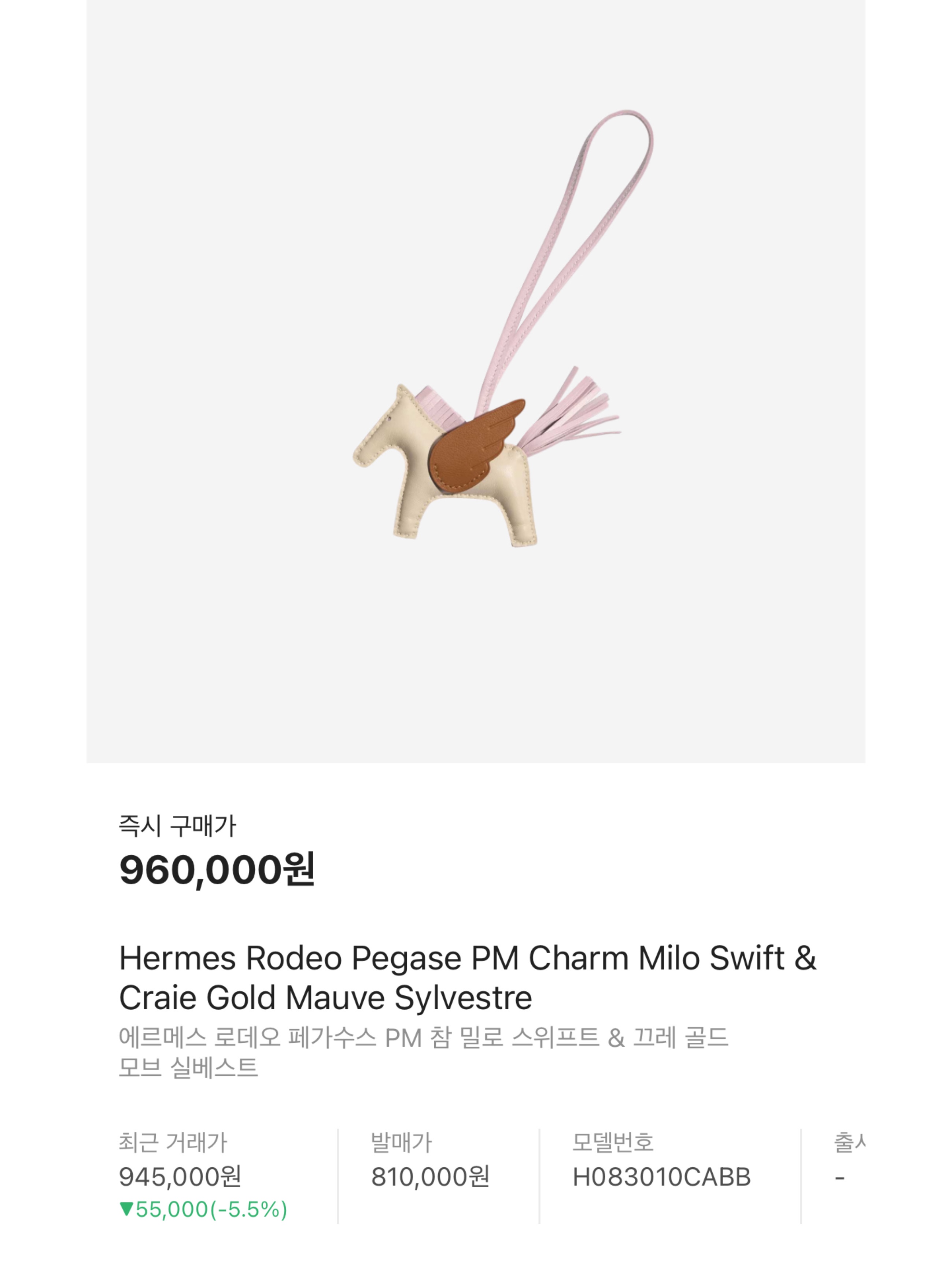 Hermes Rodeo Pegase PM Charm Milo Swift & Sesame Noir Nata, Hermes Rodeo PM Charm Milo & Noir 착용 스타일 - 6