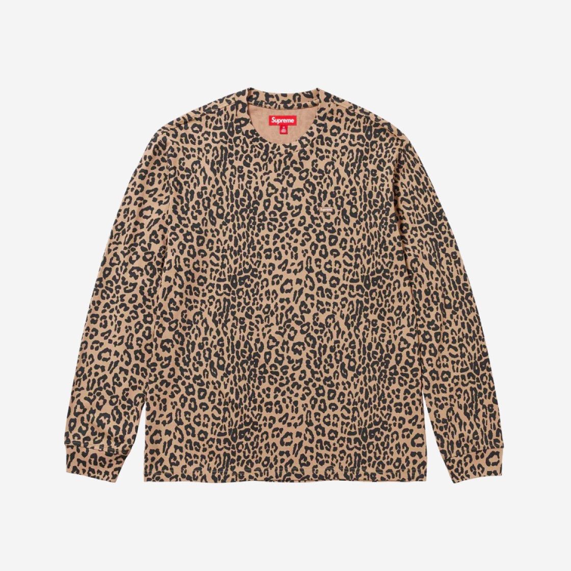 Supreme Small Box L/S T-Shirt Leopard - 23FW 상세 이미지 1