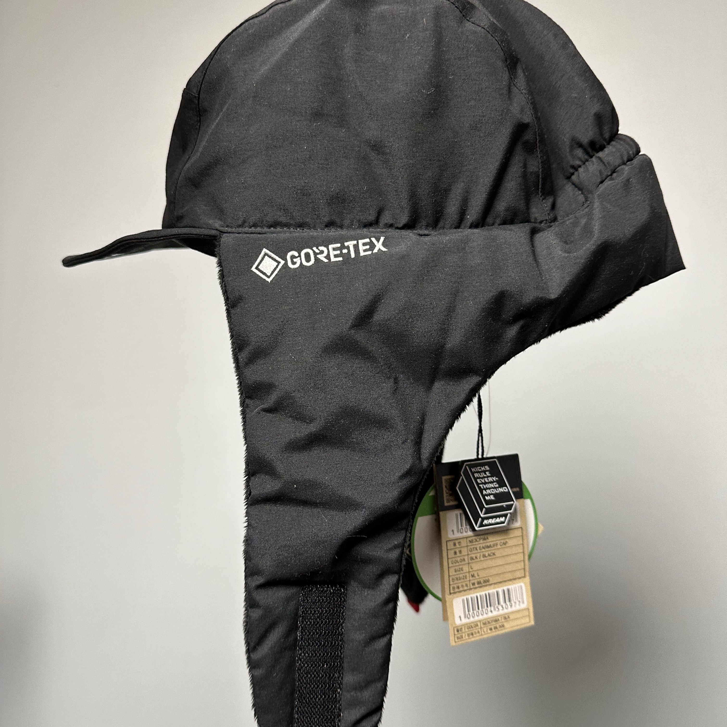 The North Face Gore-Tex Earmuff Cap Black 착용 스타일 - 2